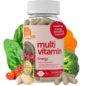 Zahler - Daily Multivitamin for Women & Men with Energy Vitamins, Minerals & Iron (60 Count) Kosher Men & Womens Multivitamins for Healthy Energy Zahler buy supplements canada