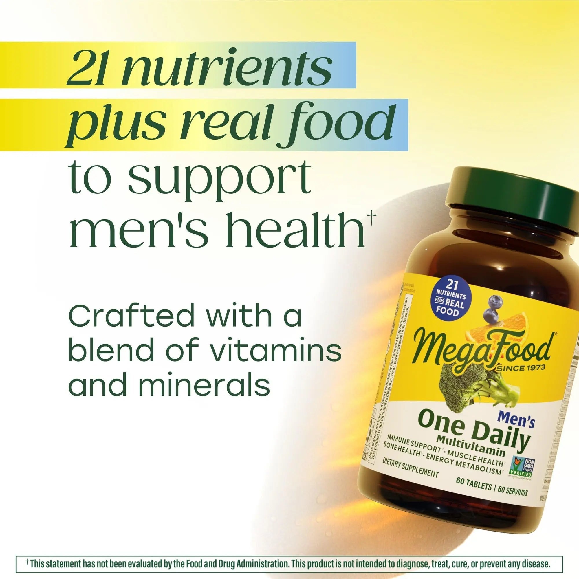MegaFood One Daily Mens Multivitamins - Multivitamin for Men - Vitamin C, Vitamin D3 & Vitamin B12 - Muscle, Energy Metabolism & Immune Support MegaFood buy supplements canada