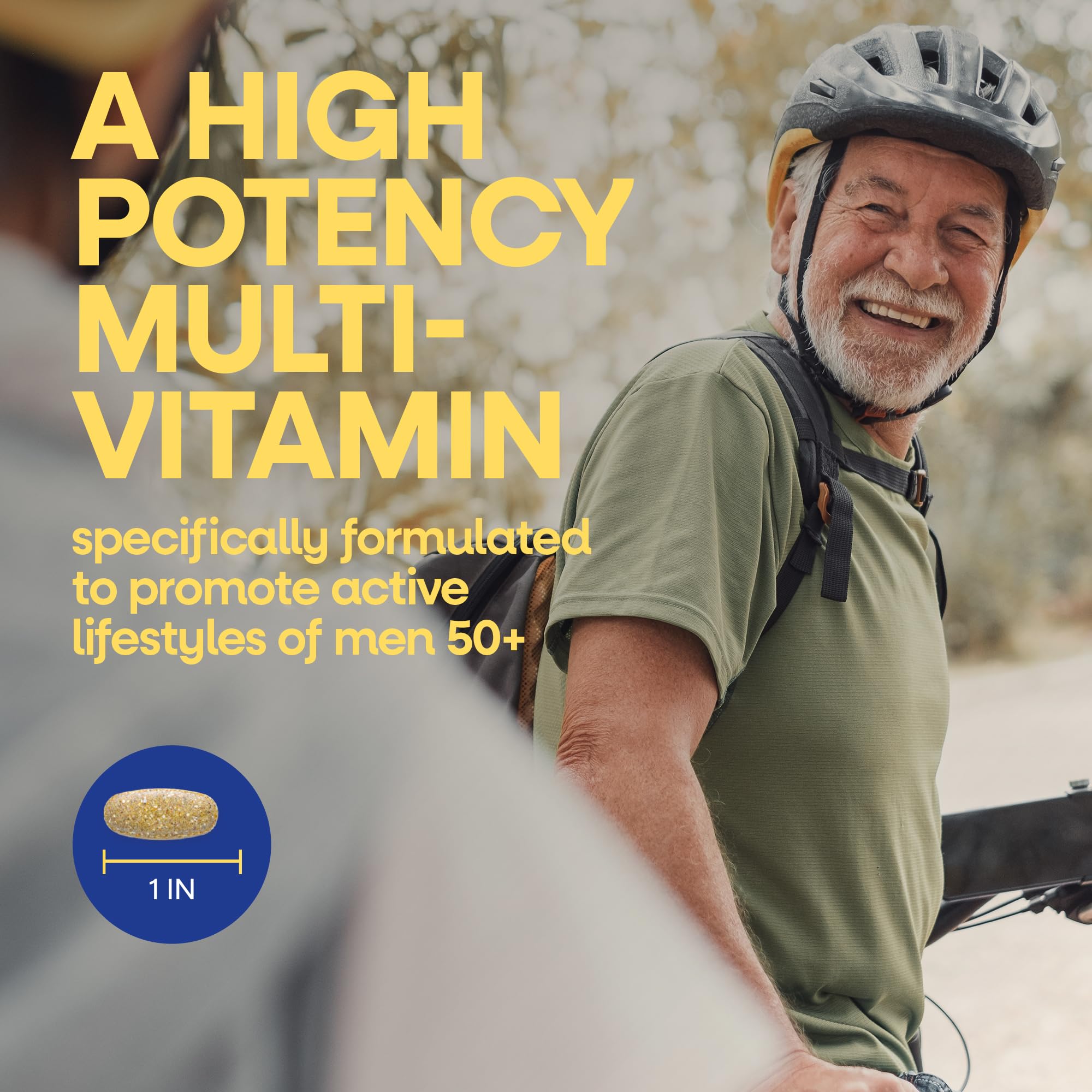Nature's Way Alive! Men’s 50+ Daily Ultra Multivitamin, High Potency Formula, Supports Healthy Brain, Eyes & Heart*, with Methylated B12 Nature's Way buy supplements canada