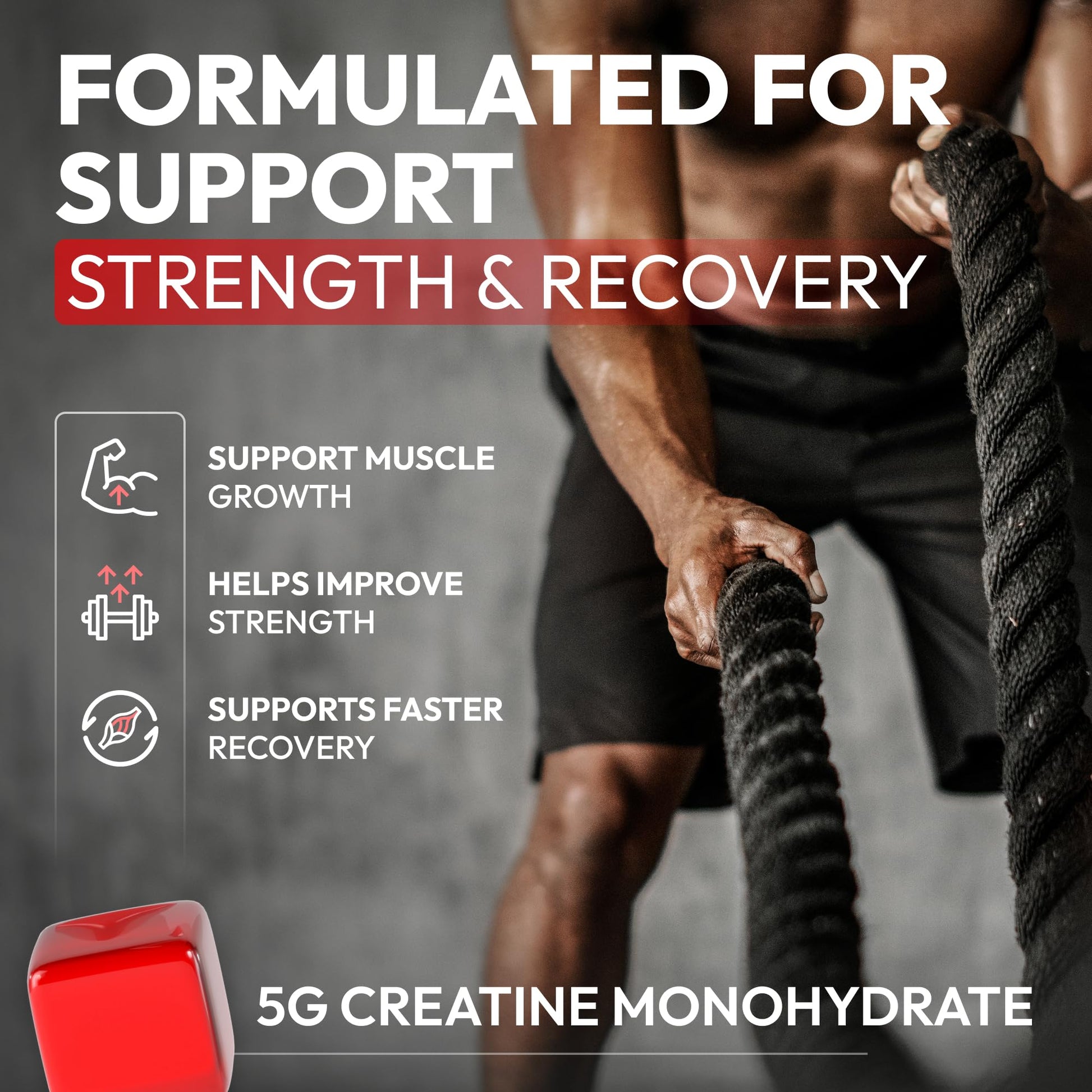 Creatine HCL for Adults 120 Gummies 6200mg - HCL Creatine Advanced Complex with L-Taurine + Vitamin B12 for Men & Women Muscle Strength & Builder, Energy Boost, Premium Select Nutrition buy supplements canada
