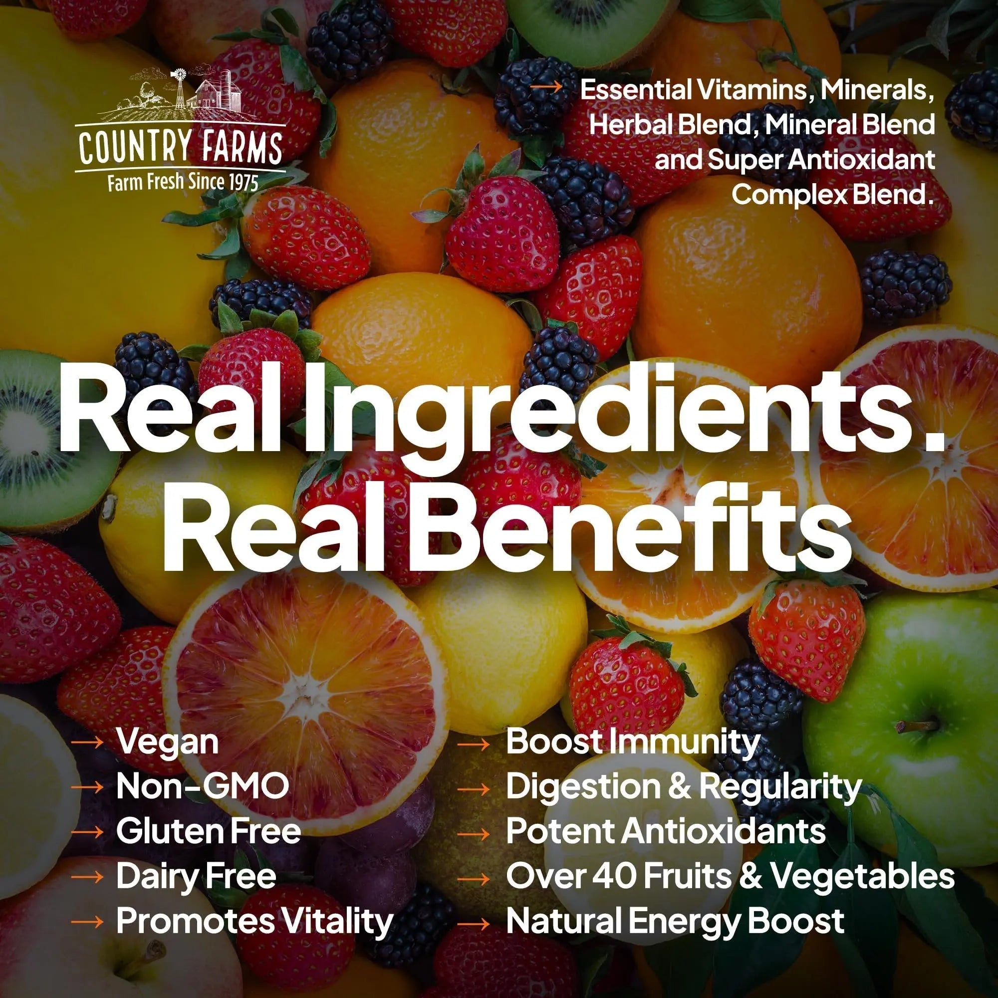 Country Farms Liquid Multivitamin, Vitamins and Minerals for Immune Support and Energy, Herbal Blend, Vegan Country Farms buy supplements canada