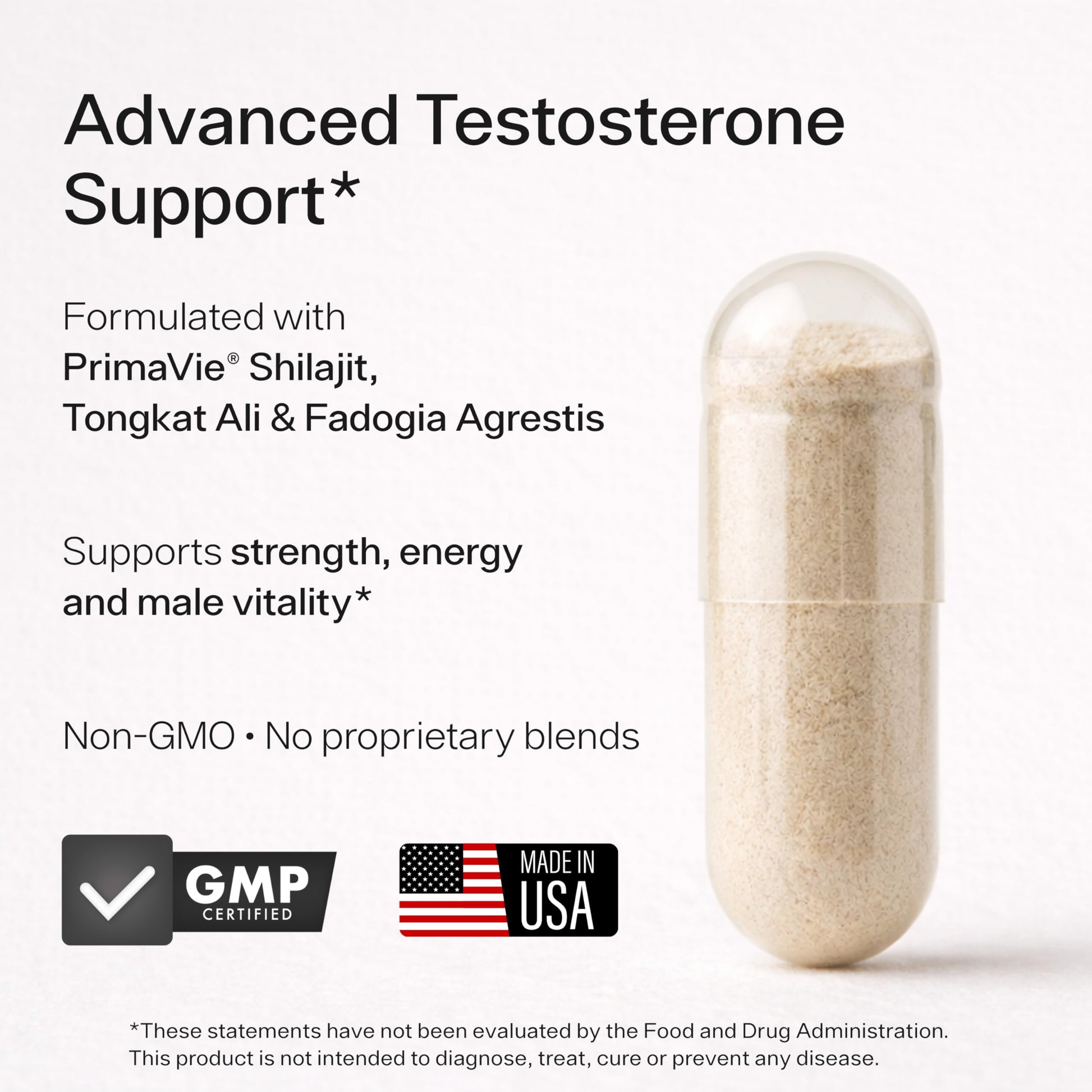 Testosterone Booster for Men - Sheer Alpha T-Booster - Clinically Backed Dose, Strongest Formula - Made in USA - Premium Blend of Fadogia Agrestis Tongkat Ali and Shilajit. 30 Servings Sheer Strength Labs buy supplements canada