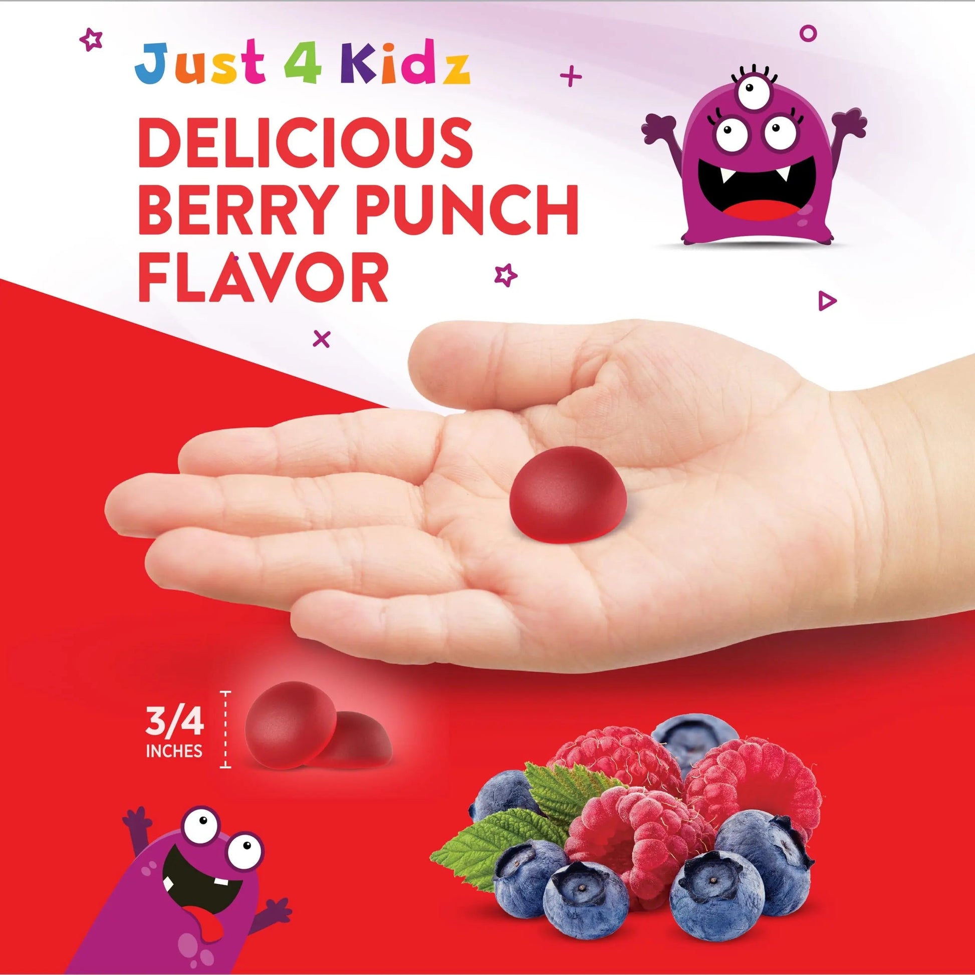 Nature's Truth Kids Multivitamin Gummies with Probiotics | 120 Count | Berry Punch Flavor | Vegetarian, Non-GMO & Gluten Free Supplement Nature's Truth buy supplements canada