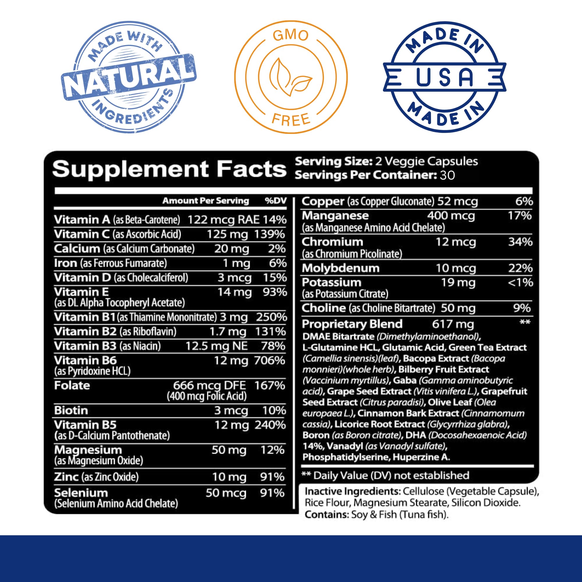 Kaya Naturals - Neuro Brain for Memory & Focus - Nootropic Energy Capsule - Nootropic Brain Support Supplement - Focus & Concentration & Learning Accuracy - Cognitive Function - 60 Count Kaya Naturals buy supplements canada