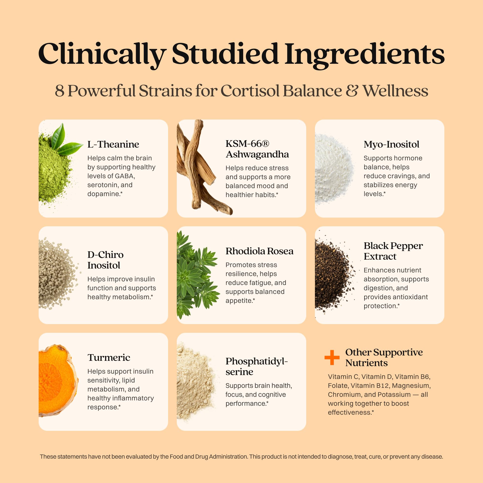 Harmonia Cortisol Cocktail | Cortisol Supplements for Women & Men with Ashwagandha, Magnesium & L-Theanine | Drink Harmonia for Stress Relief, Weight Management HARMONÍA buy supplements canada