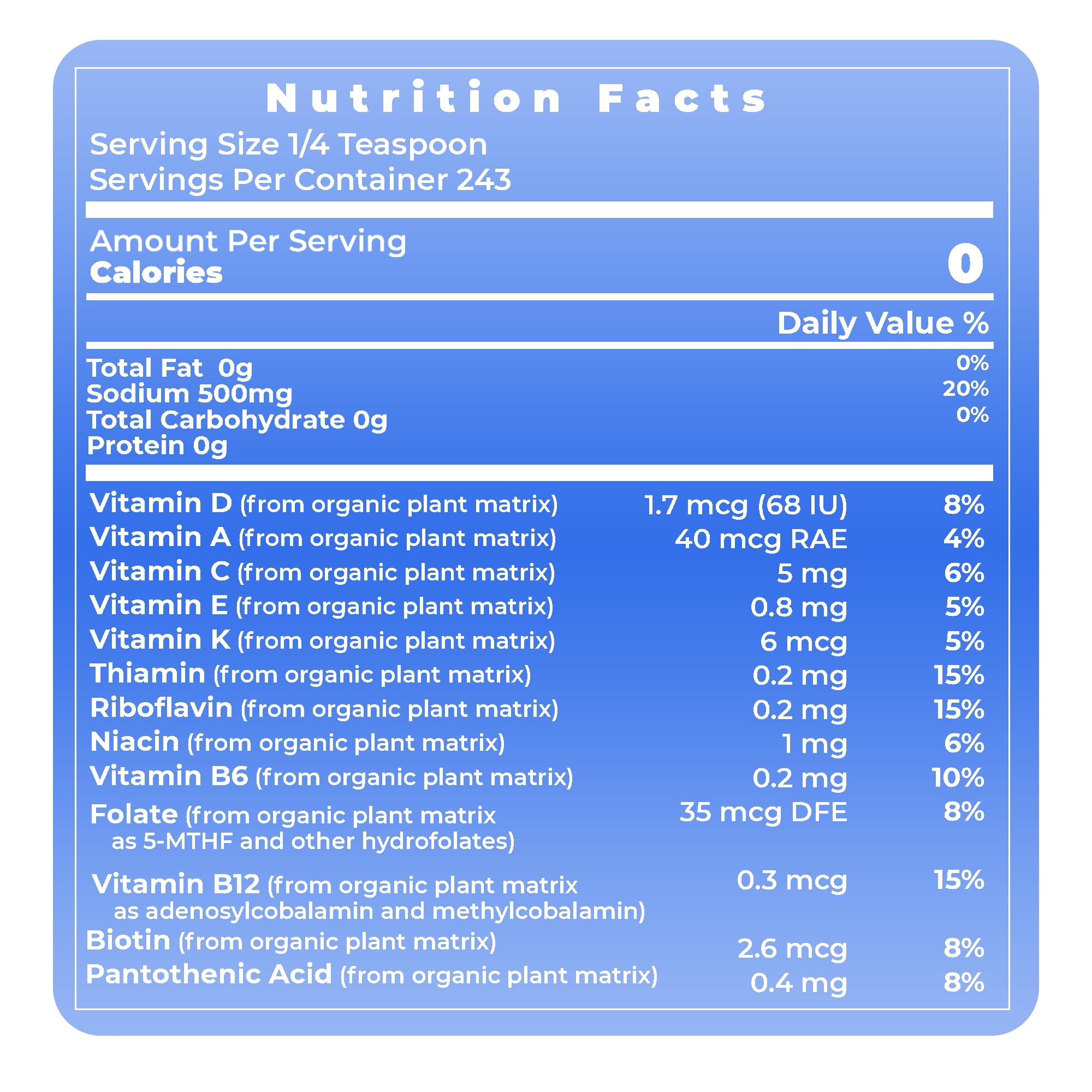 Premier Research Labs Hawaiian Red Seasoning Salt- Pink Salt, Red Hawaiian Salt, Hawaiian Red Alaea Sea Salt for Cooking, Multivitamin for Kids, Enriched with Plant-Derived Vitamins & Minerals- 12 oz Premier Research Labs buy supplements canada