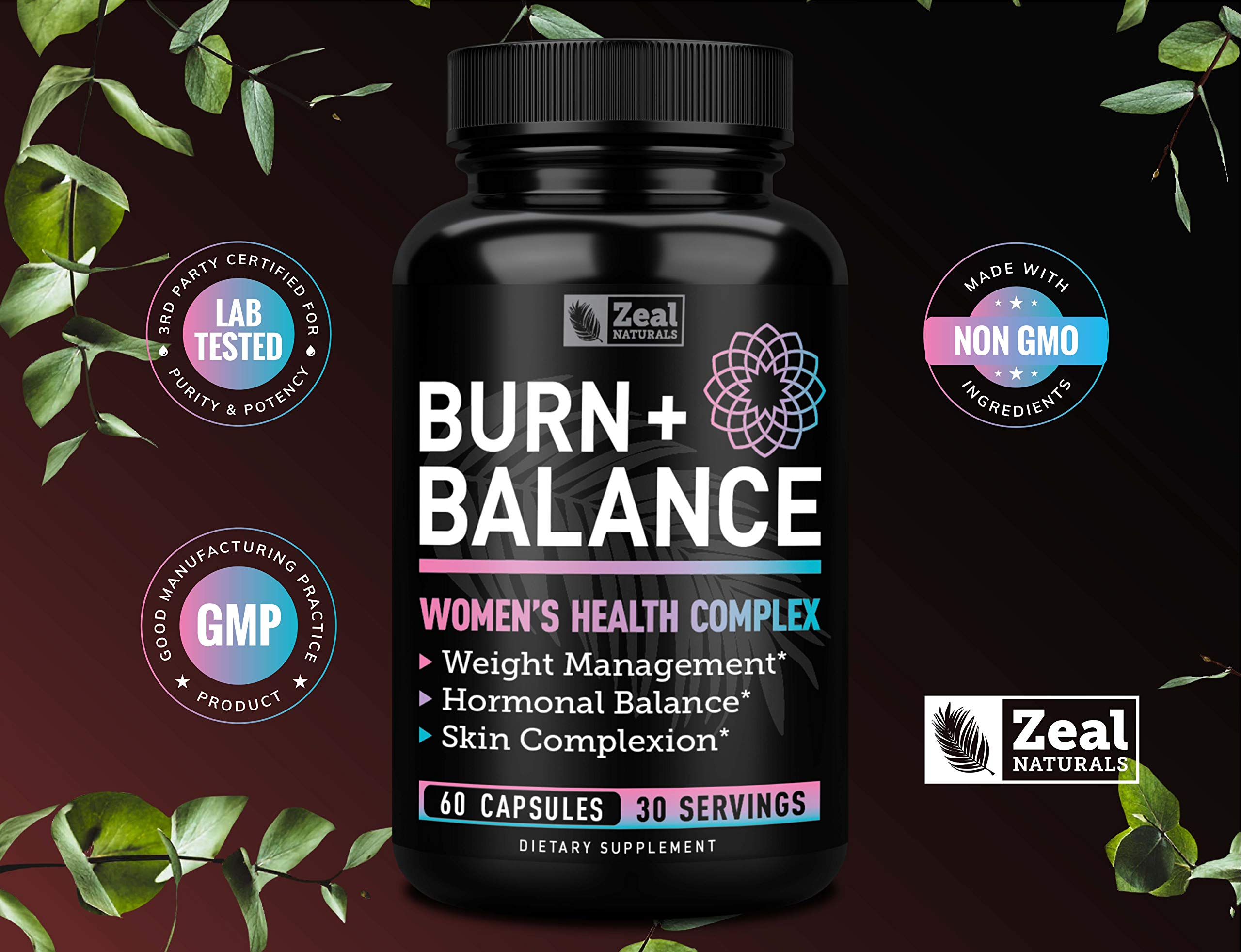 Zeal Naturals Weight Loss Support for Women + Daily Balance Vitamins (Iron, Vitamin D, Setria®, Folate) Premium Diet Support Pills for Women+ Multivitamin and Hormone Support Zeal Naturals buy supplements canada