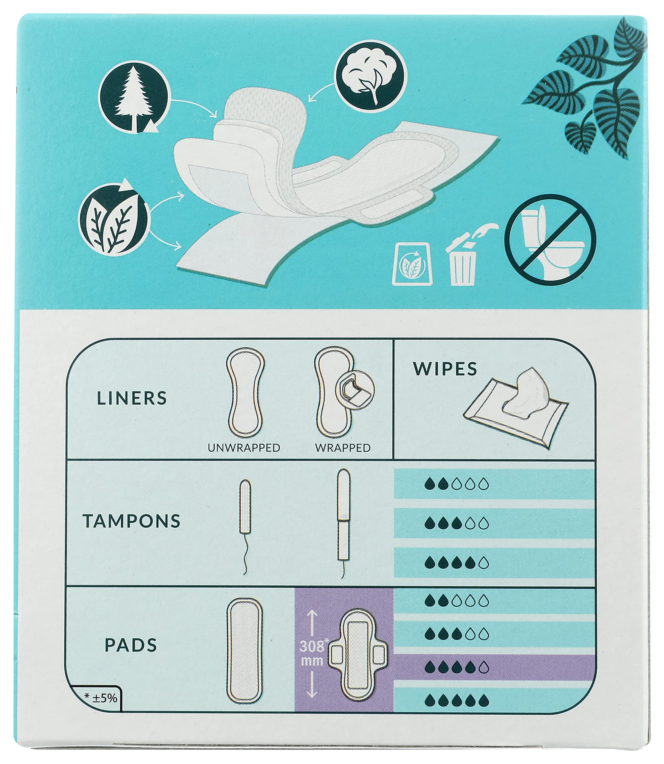 Natracare Slim Fitting Ultra Pads with Wings, Long, Made with Certified Organic Cotton NATRACARE buy supplements canada