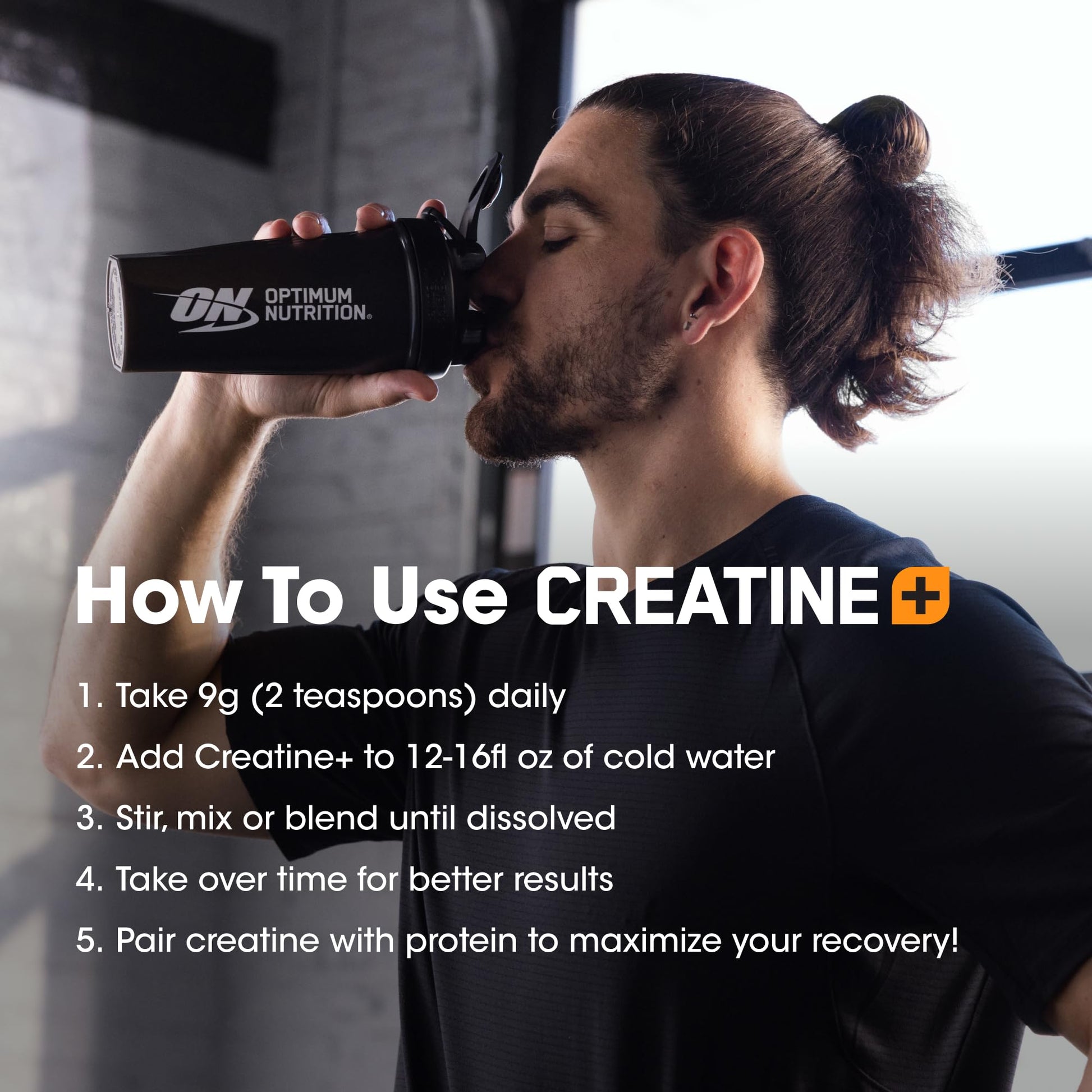 Optimum Nutrition Creatine Monohydrate Plus Powder, Orange Passionfruit Flavored Creatine Performance Blend With Electrolytes for Hydration, Added Vitamins, 40 Servings, 360 Grams (Packaging May Vary) Optimum Nutrition buy supplements canada