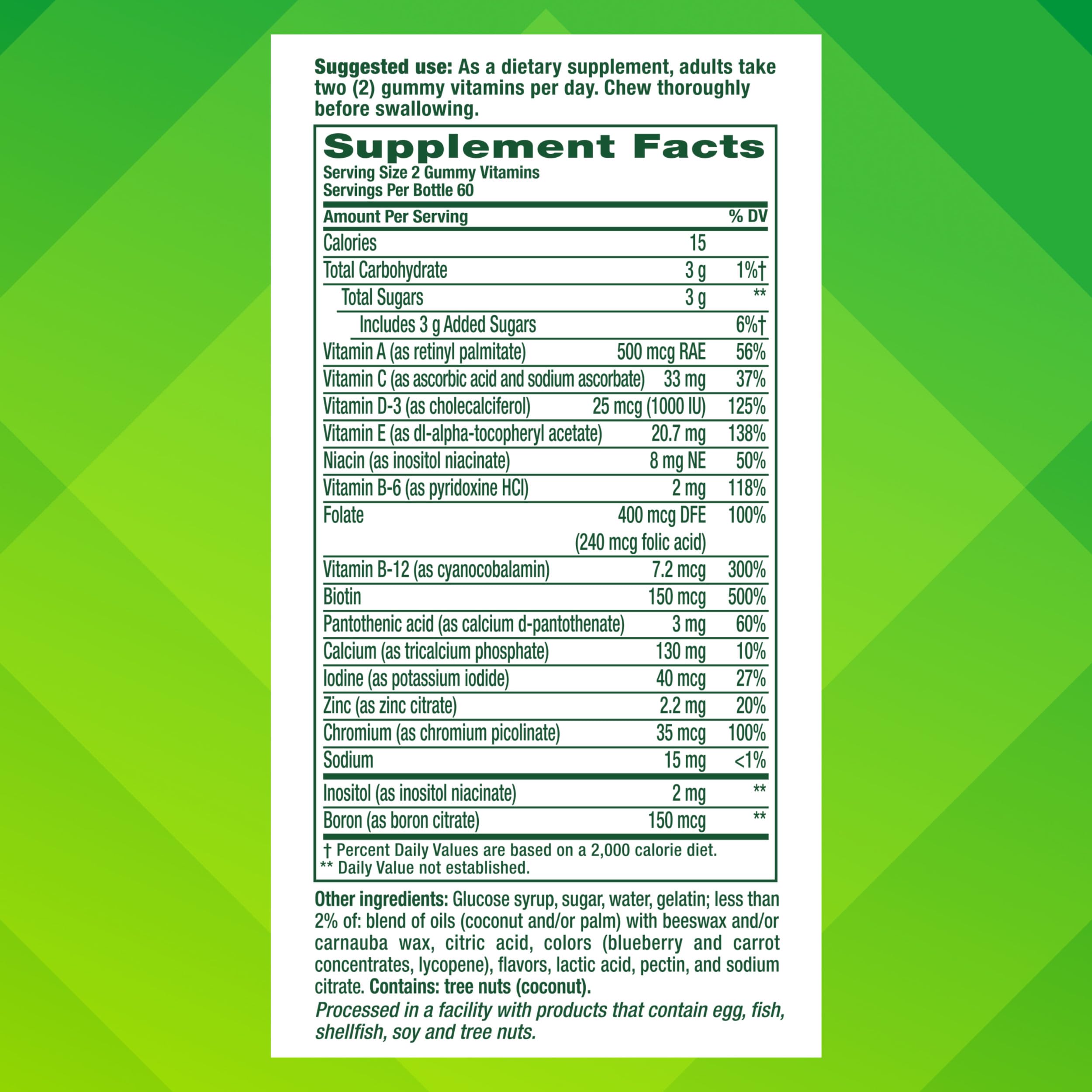 Vitafusion Adult Gummy Vitamins for Women, 120 Count Vitafusion buy supplements canada