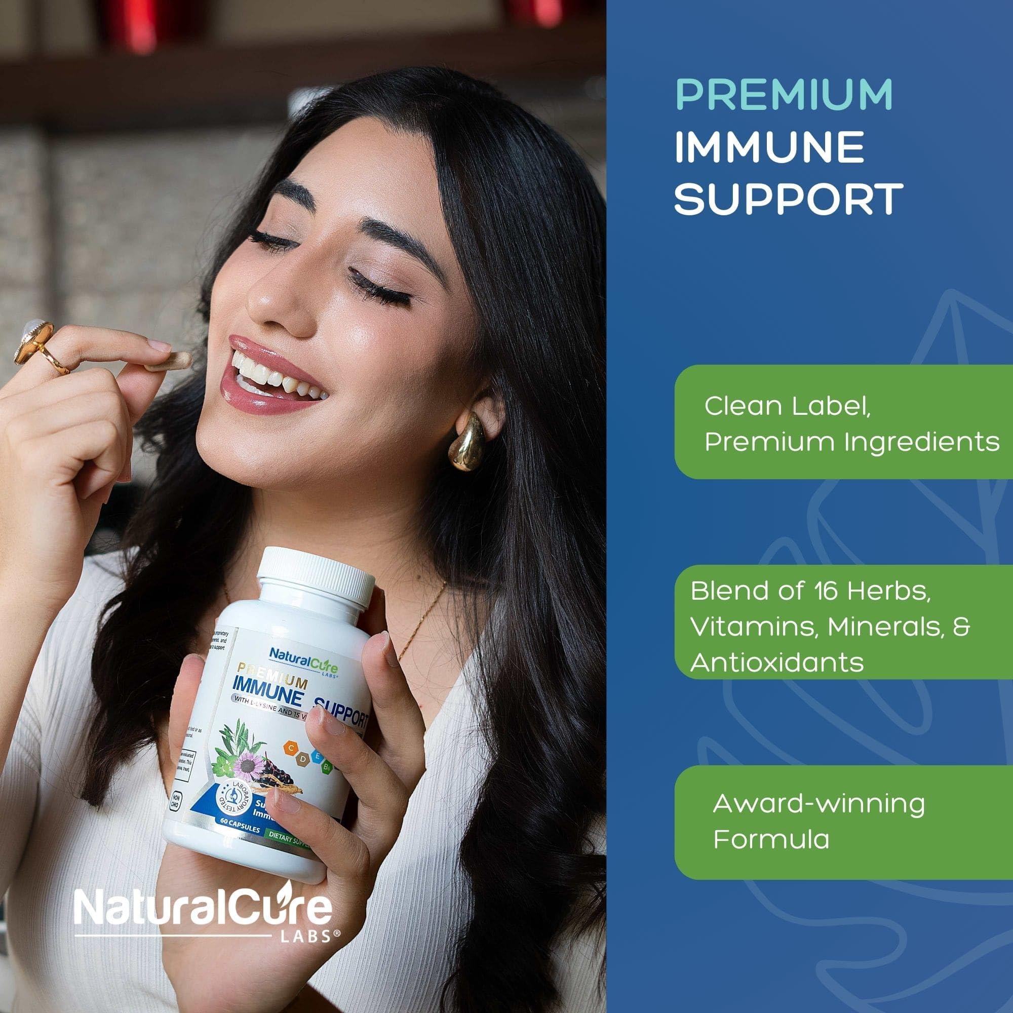 Natural Cure Labs Premium Immune Support Natural Cure Labs buy supplements canada