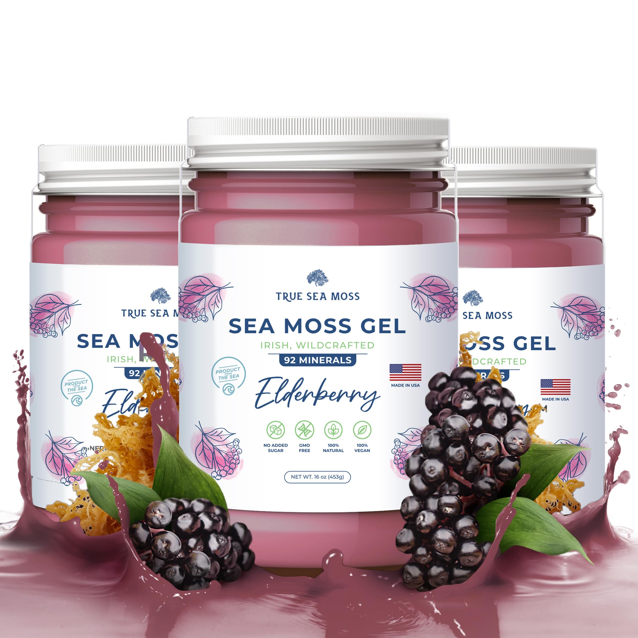 TrueSeaMoss Wildcrafted Irish Sea Moss Gel – Nutritious Organic Raw Seamoss Rich TrueSeaMoss buy supplements canada