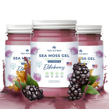TrueSeaMoss Wildcrafted Irish Sea Moss Gel – Nutritious Organic Raw Seamoss Rich TrueSeaMoss buy supplements canada