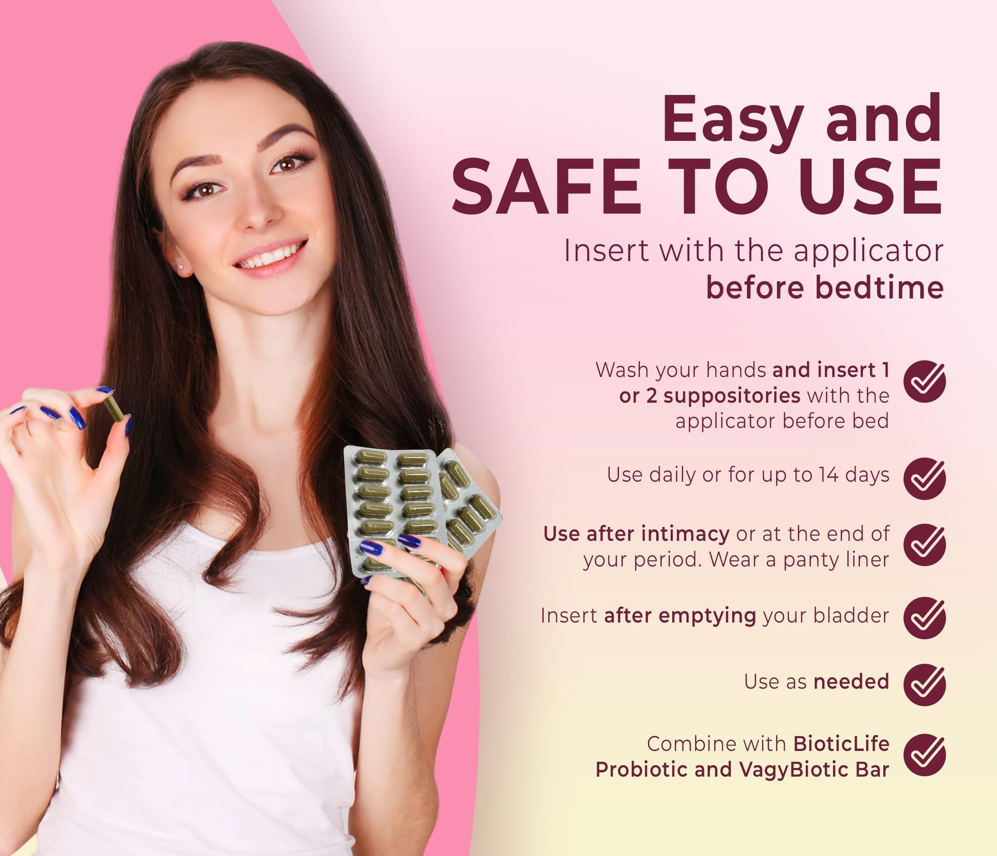 Vagy Rejuvenation V-Rescue - 500 mg Boric Acid 14 Vaginal Applications - Feminine Health Vagy Rejuvenation buy supplements canada