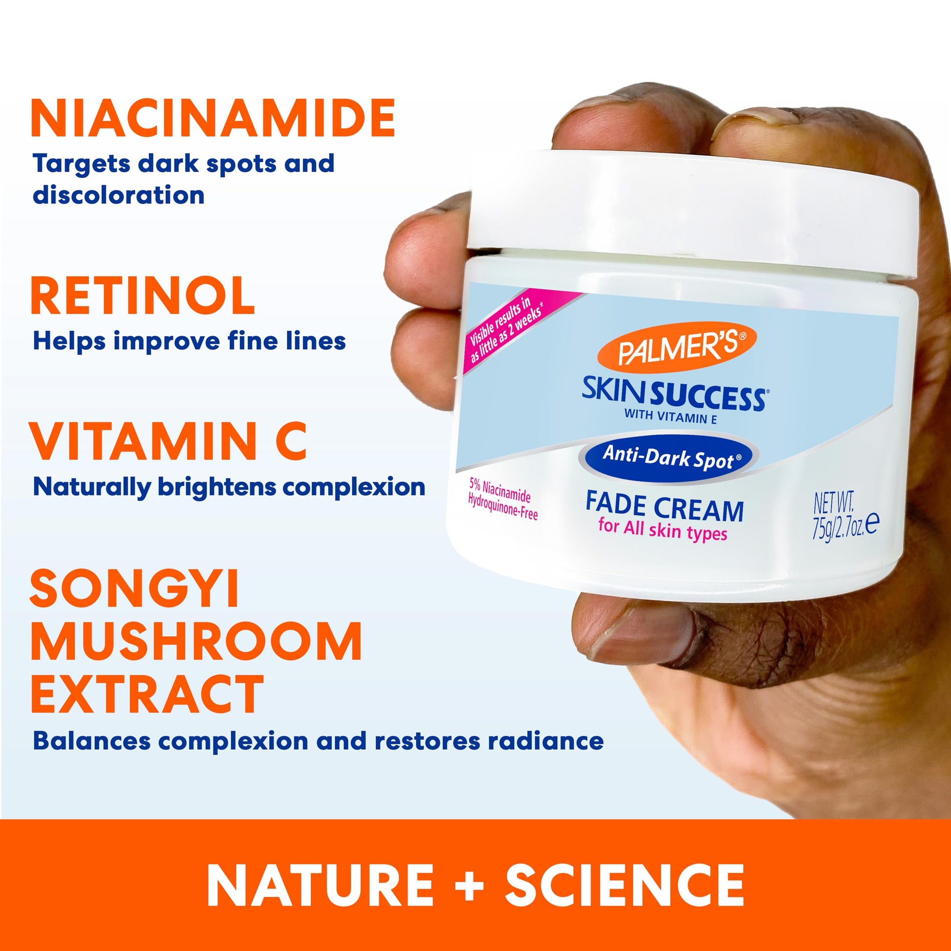 Palmer's Skin Success Anti-Dark Spot Fade Cream with Vitamin E and Niacinamide, for All Skin Types 2.7 Ounce Palmer's buy supplements canada