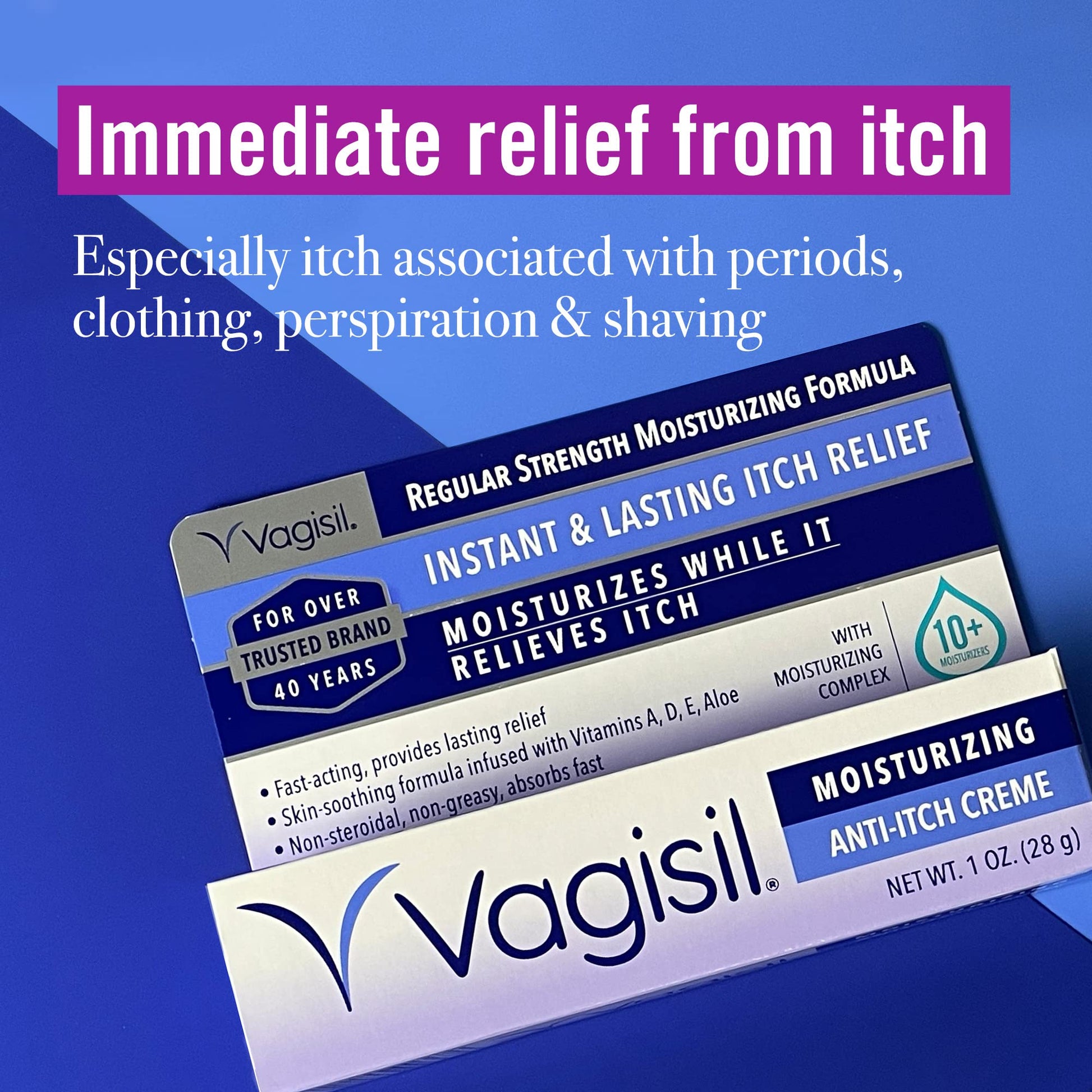 Vagisil Regular Strength Anti-Itch Feminine Cream for Women, Gynecologist Tested Vagisil buy supplements canada