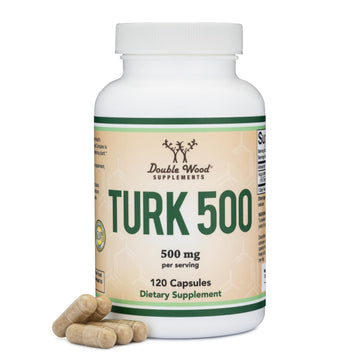 Turkesterone Supplement 500mg, 120 Capsules (Ajuga Turkestanica Extract Std. to 10% Turkesterone) Similar to Ecdysterone for Men's Health Support (Manufactured and Tested in the USA) by Double Wood Double Wood Supplements buy supplements canada