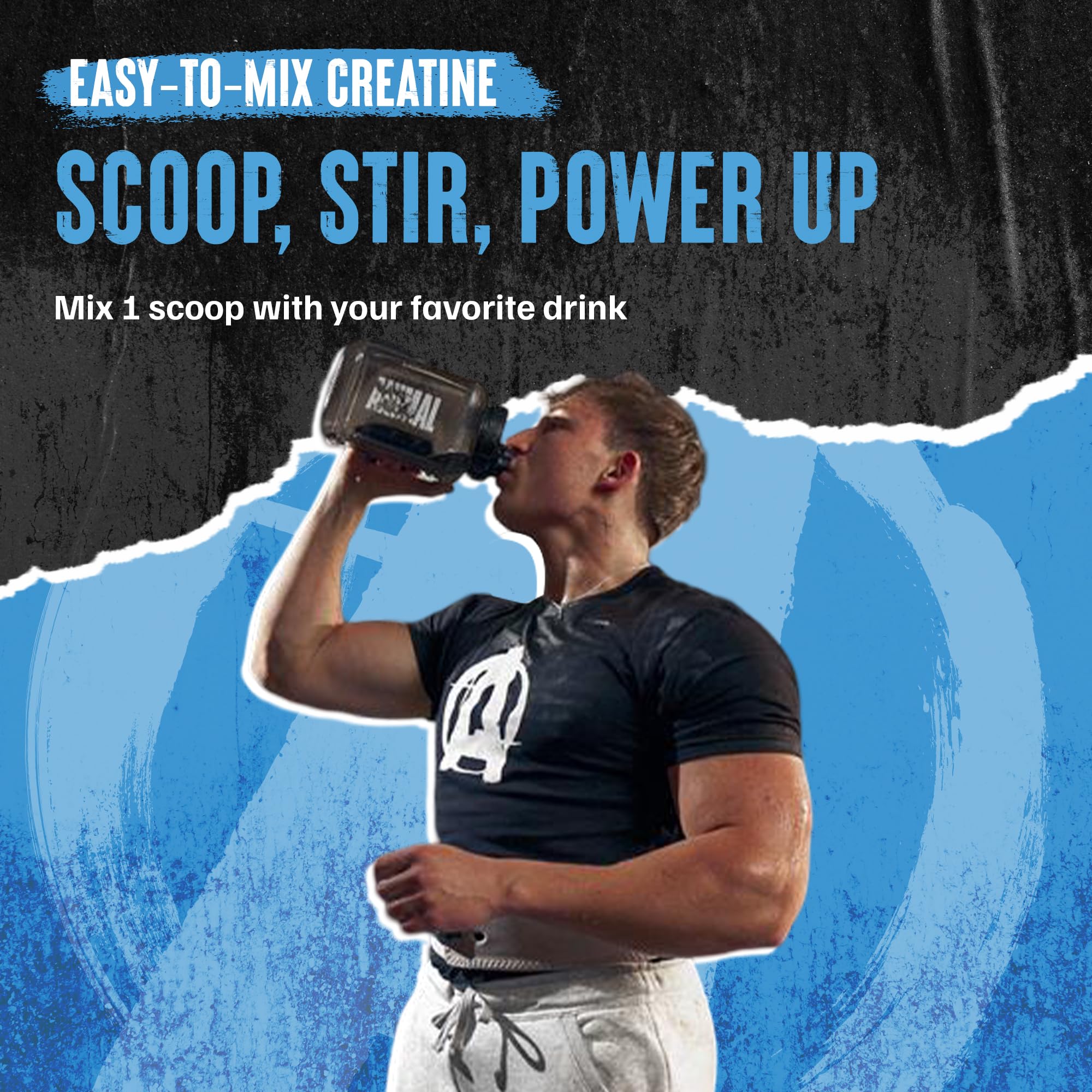 Animal Creatine Monohydrate Powder - Micronized Creatine for Women and Men, Supports Muscle Growth, Strength, Endurance, Recovery and ATP Production, Animal buy supplements canada
