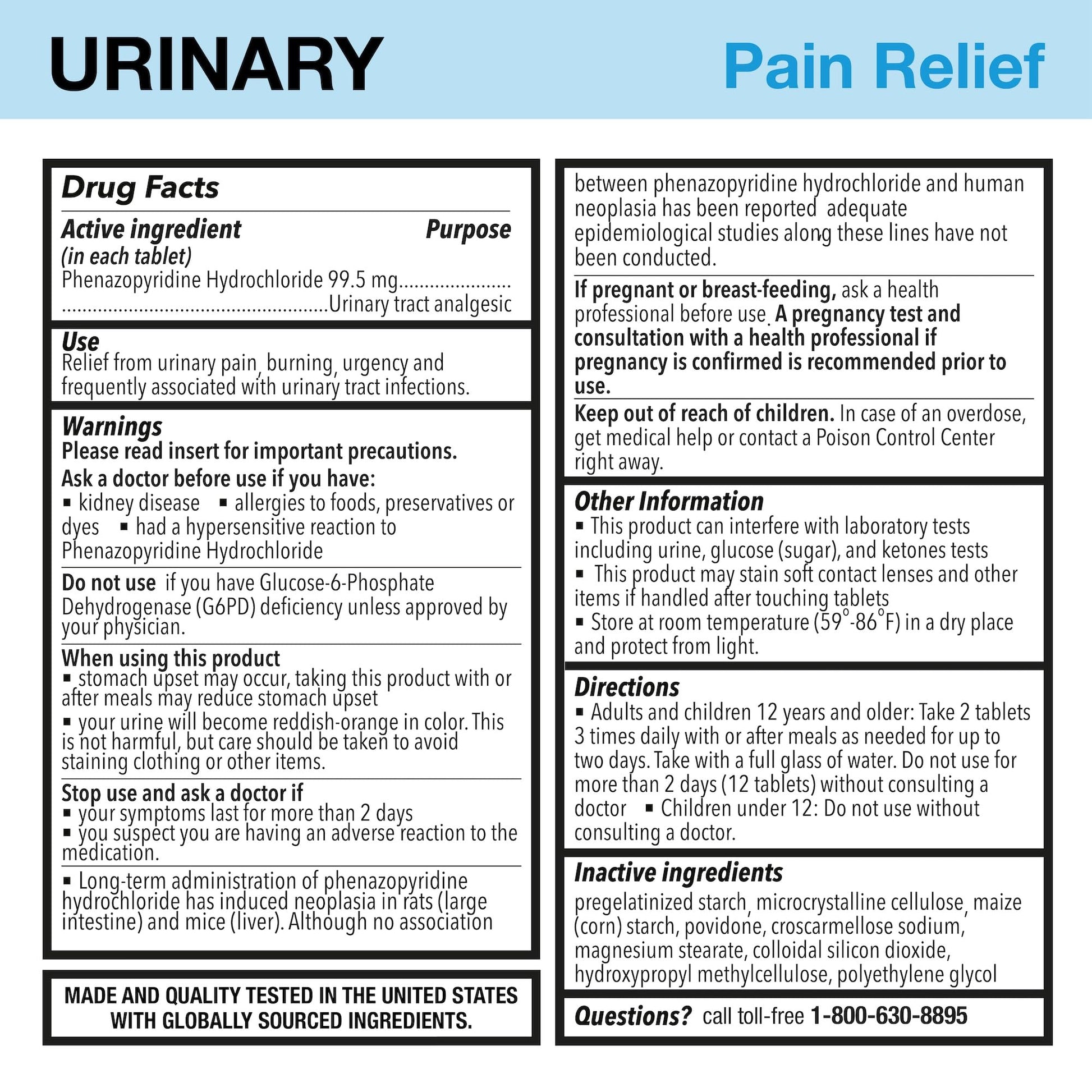 Puregen Labs Urinary Pain Relief | Phenazopyridine HCl 99.5mg Tablets | Maximum Strength OTC for Fast Relief of UTI Pain, Burning and Bladder discomfort – 72 Count Tablets P Puregen Labs buy supplements canada