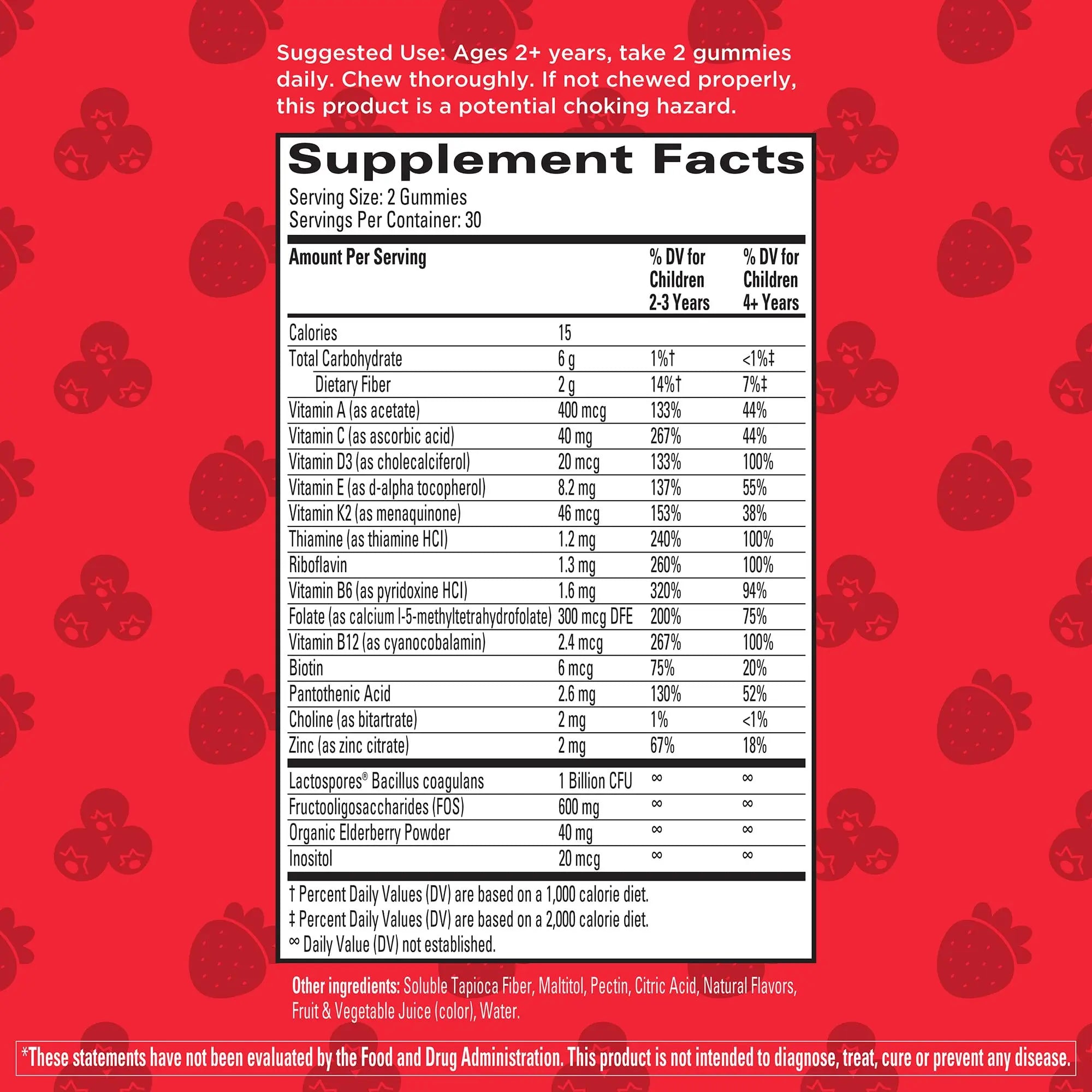 Hyland's Kids Multivitamin + Digestive Support Children's Supplement, Sugar Free Mixed Berry Flavored Gummies with Probiotics & Fiber, 60ct Bottle Hyland's buy supplements canada