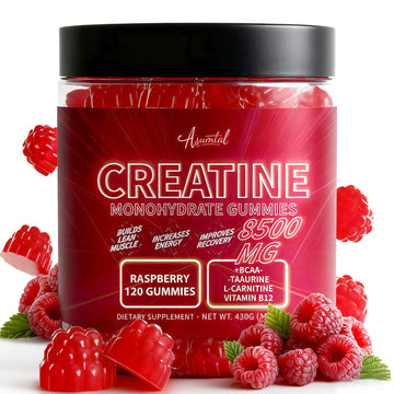 Asumtal Creatine Monohydrate Gummies for Men & Women, Creatine Monohydrate Supplement for Muscle Growth, Strength & Energy Support Asumtal buy supplements canada