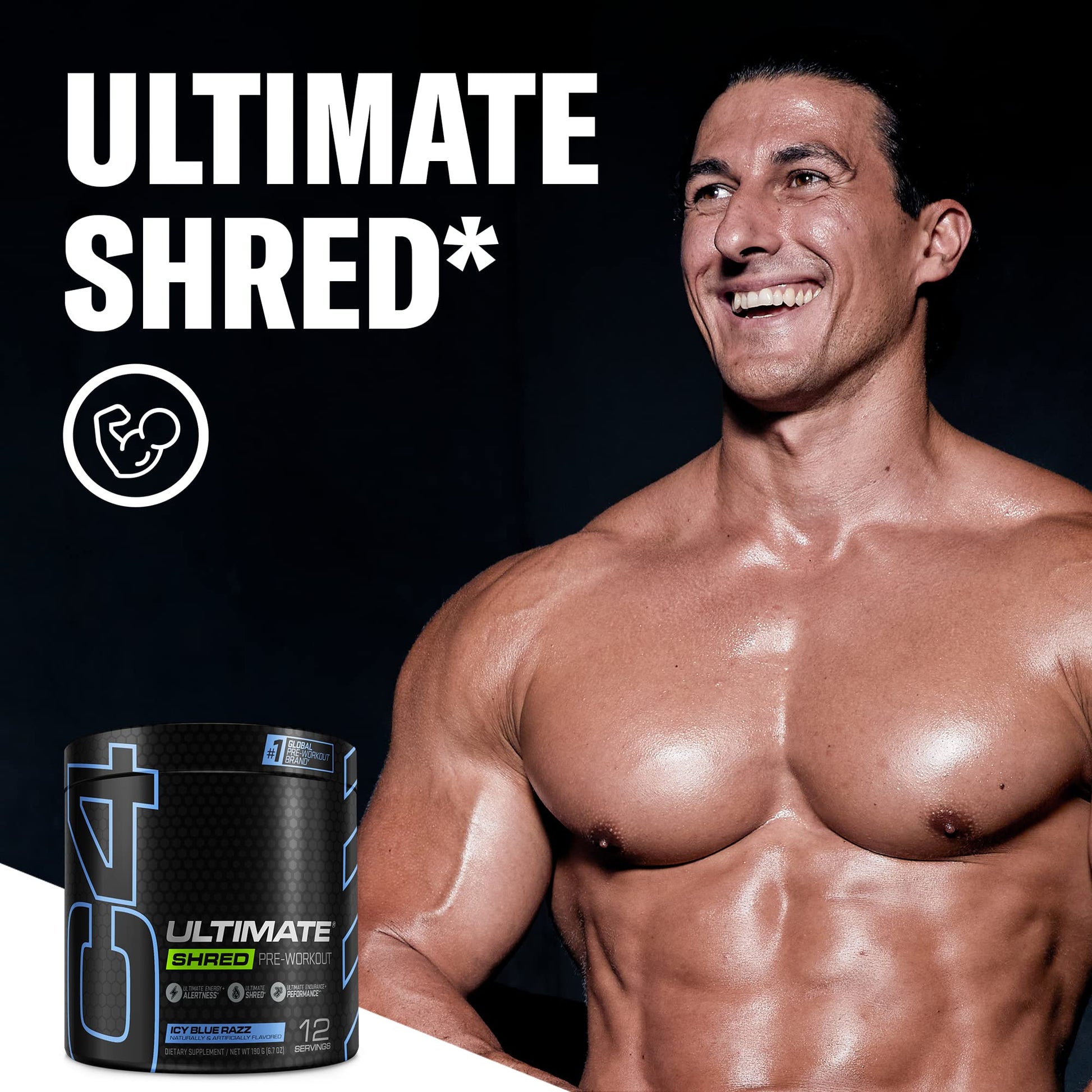Cellucor C4 Ultimate Shred Pre Workout Powder, Fat Burner for Men & Women, Metabolism Cellucor buy supplements canada