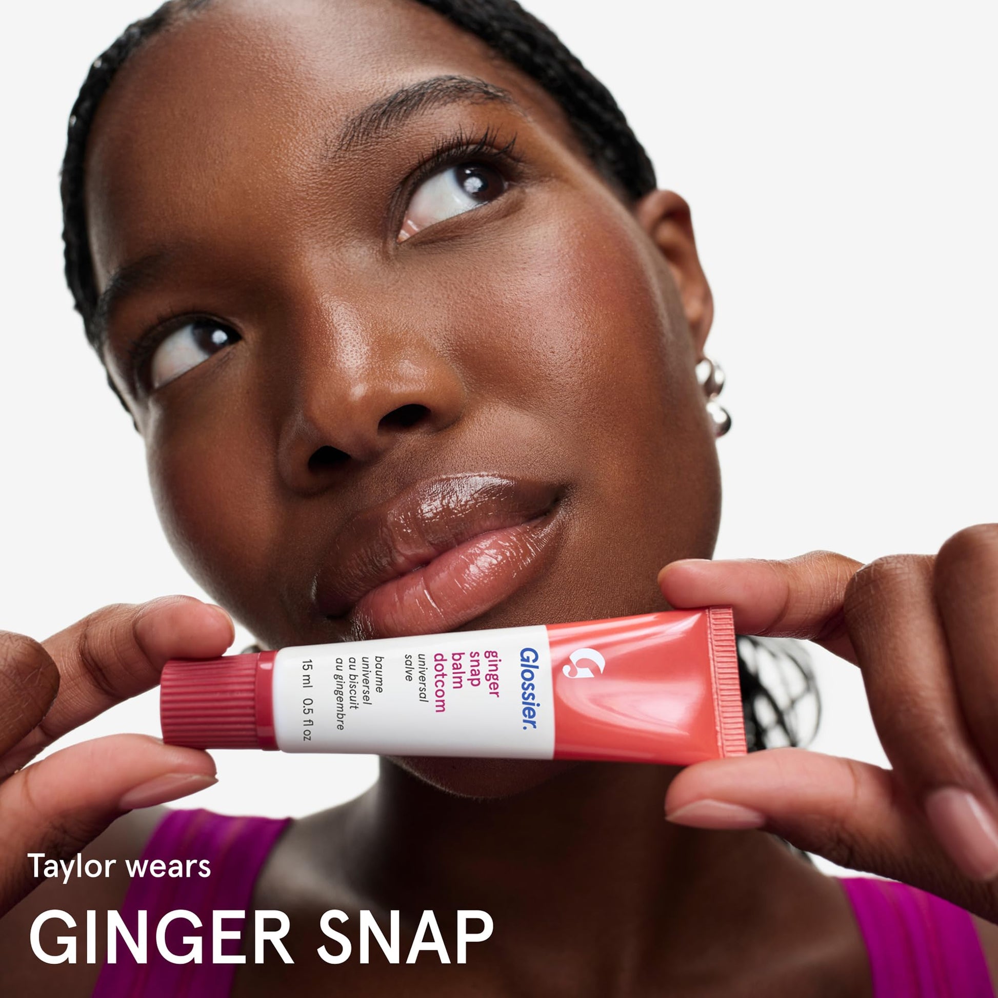 Glossier Balm Dotcom Hydrating Lip Balm Duo - Peppermint Bark & Ginger Snap - Lanolin, Beeswax & Castor Oil for Dry Lips - Nourishing Lip Care Gift Set, 2 x 15ml Glossier buy supplements canada