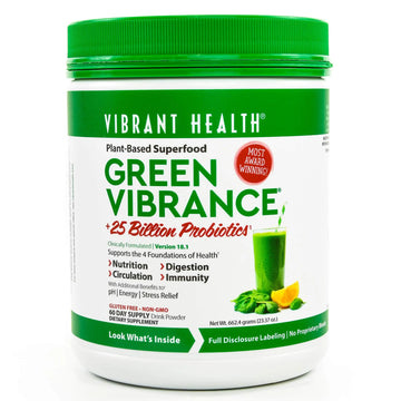 Vibrant Health Green Vibrance Powder, 23.28 oz Vibrant Health buy supplements canada