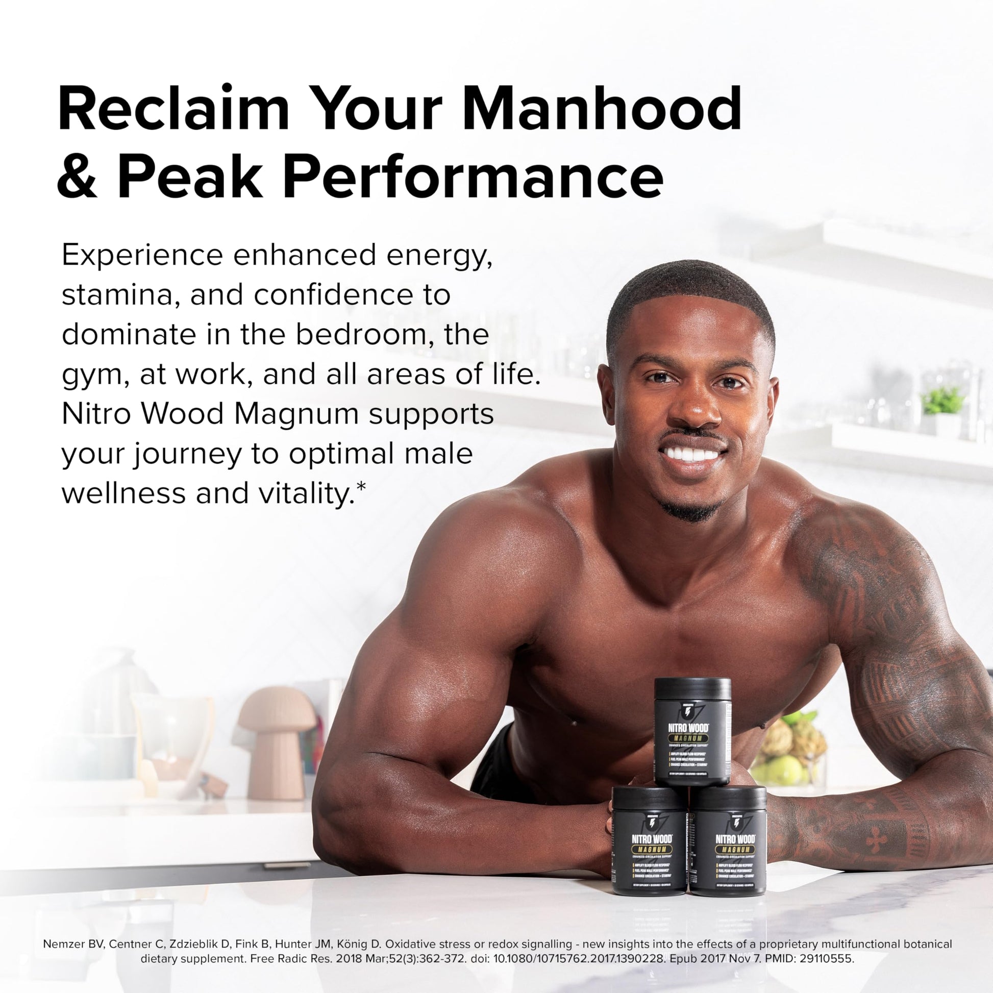 InnoSupps Nitro Wood Magnum – Nitric Oxide Booster for Men – Supports Blood Flow, Circulation & Male Performance – Stamina, Endurance & Size Support – 60 Veg Capsules InnoSupps buy supplements canada