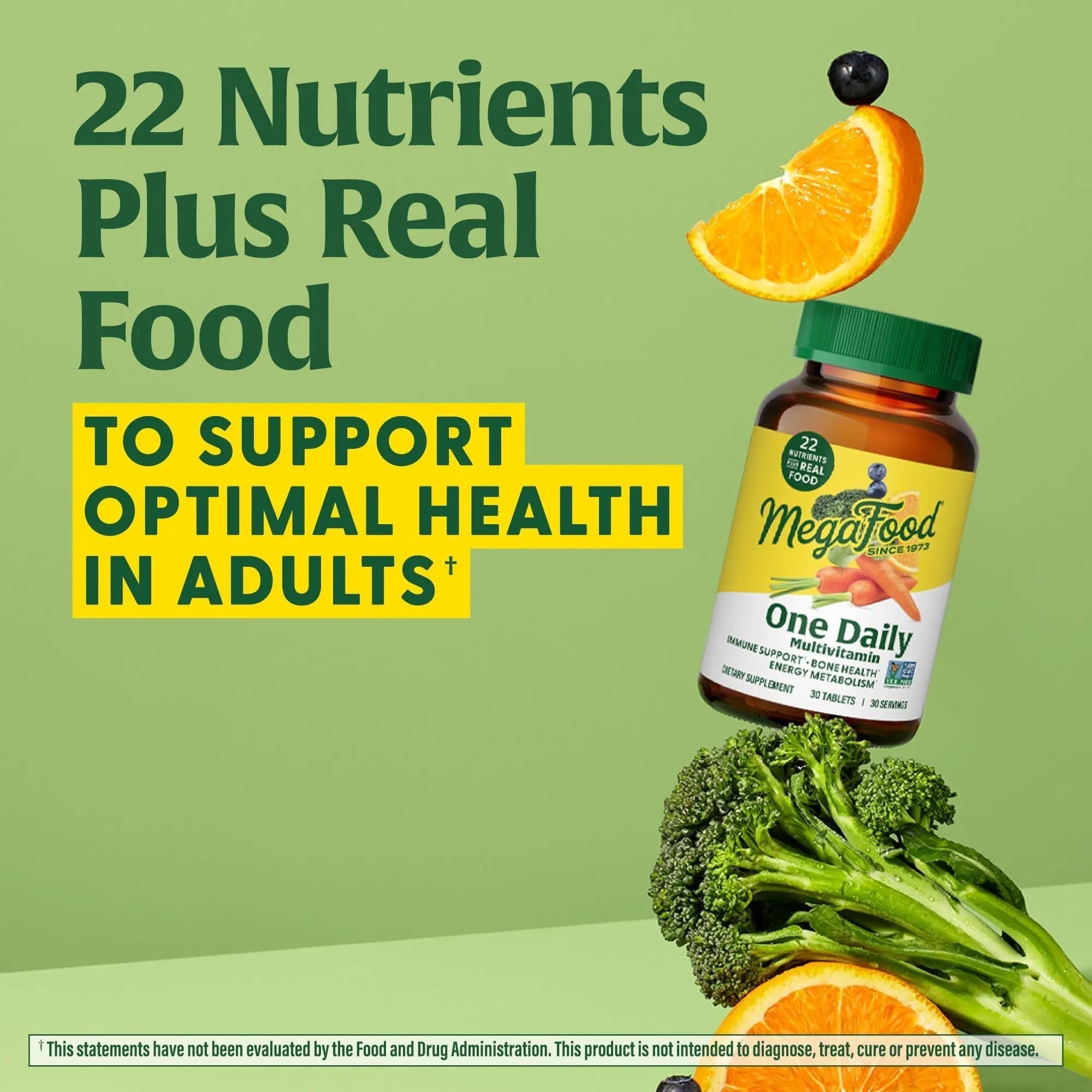 MegaFood One Daily Multivitamin for Women and Men, Immune Support Supplement with Real Food, Vitamin C & Vitamin B, Bone Health, Cellular Energy Metabolism, Vegetarian MegaFood buy supplements canada