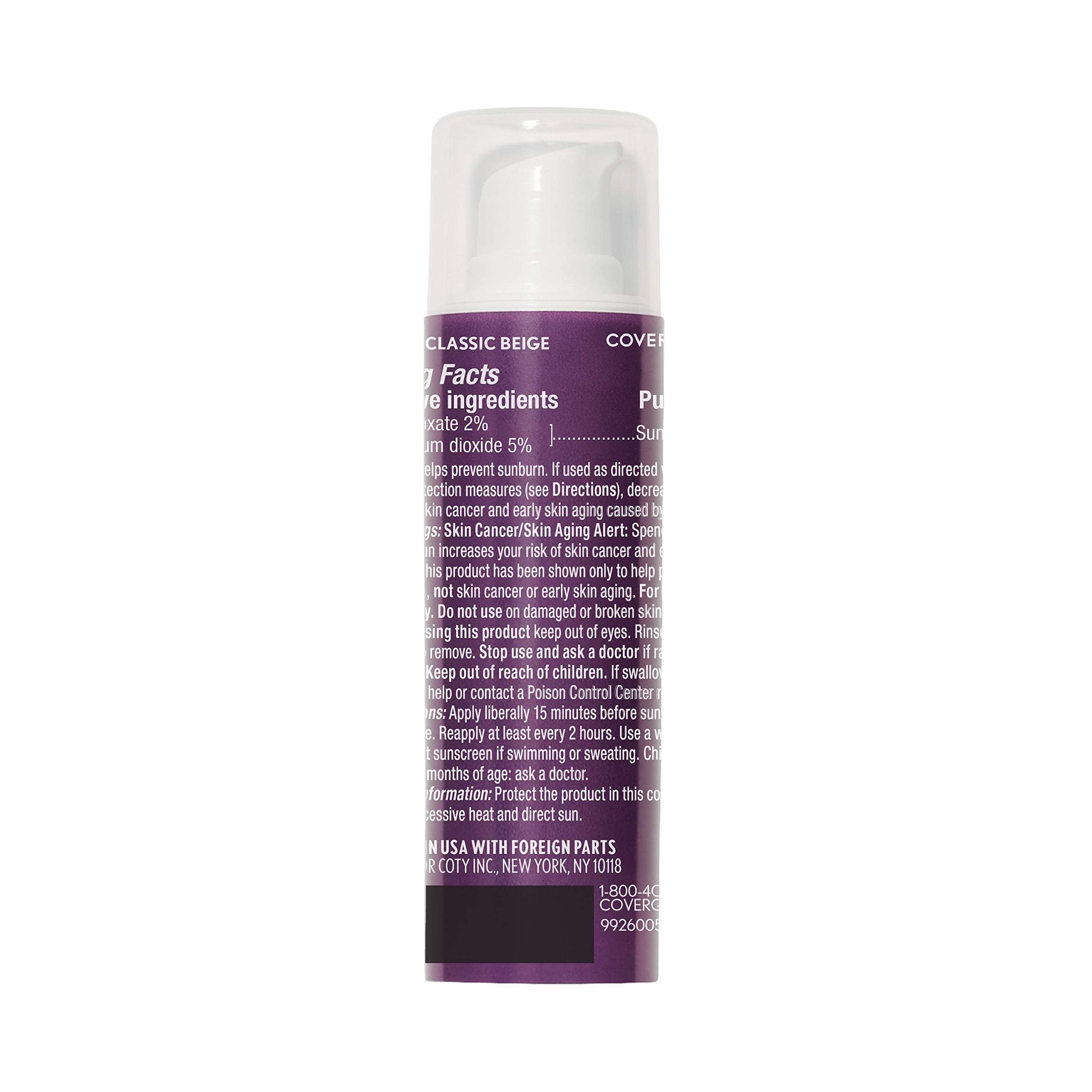 COVERGIRL Advanced Radiance Age-Defying Foundation Makeup, Classic Beige, 1 oz (Packaging May Vary) COVERGIRL buy supplements canada