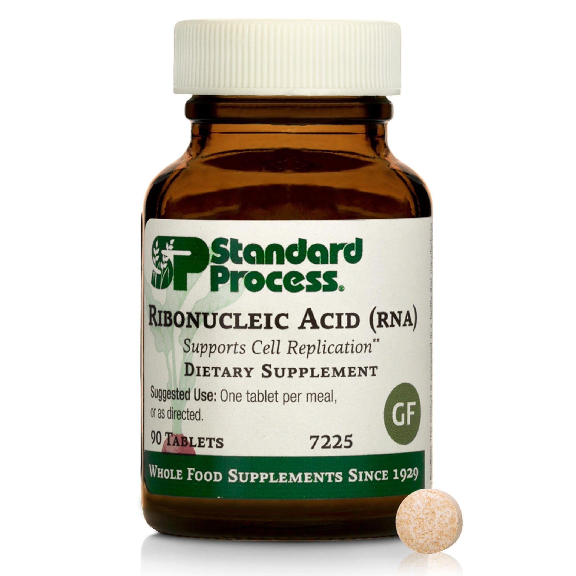 Standard Process Ribonucleic Acid RNA - Cell Development Support - Aids Protein Synthesis - Vegan, Gluten-Free, Non-Soy, & Non-Grain - 90 Tablets (90 Servings) Standard Process Inc. buy supplements canada