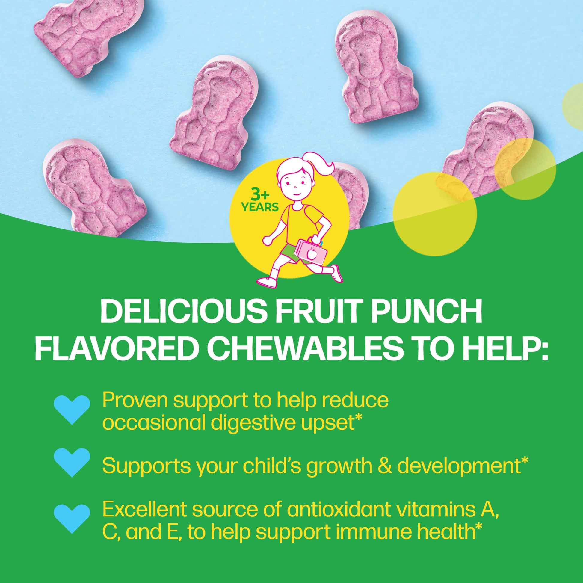 Culturelle Kids Complete Chewable Multivitamin + Probiotic For Kids, Ages 3+, 50 Count, Digestive Health, Oral Health & Immune Support Culturelle buy supplements canada