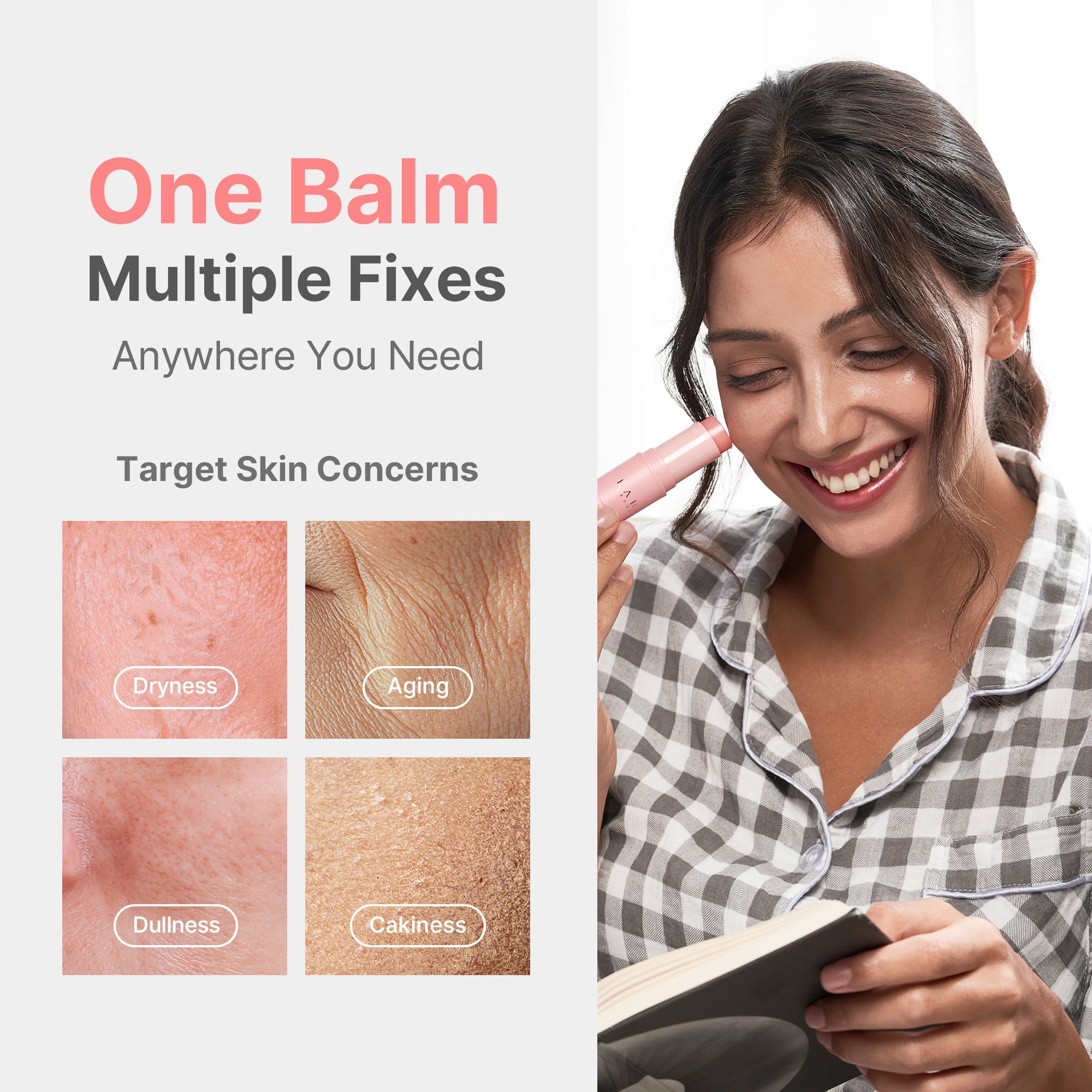 KAHI Wrinkle Bounce Multi Balm Stick | PDRN Collagen Wrinkle Stick | Korean Skin Care |All-in-One Hydrating Lip Balm Eye Cream Neck Cream Make Up Base & Face Mist Moisture Balm KAHI buy supplements canada