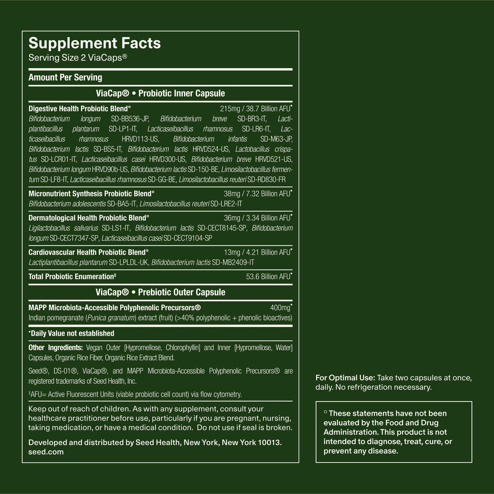 Seed 14 Day Gut Reset - Prebiotic and Probiotic for Women & Men - Digestive Health, Gut Health, Rapid Gut Recovery, Bloating & Constipation Relief - Vegan & Shelf-Stable - 28 Capsules (14-Day Supply) Visit the Seed Store buy supplements canada
