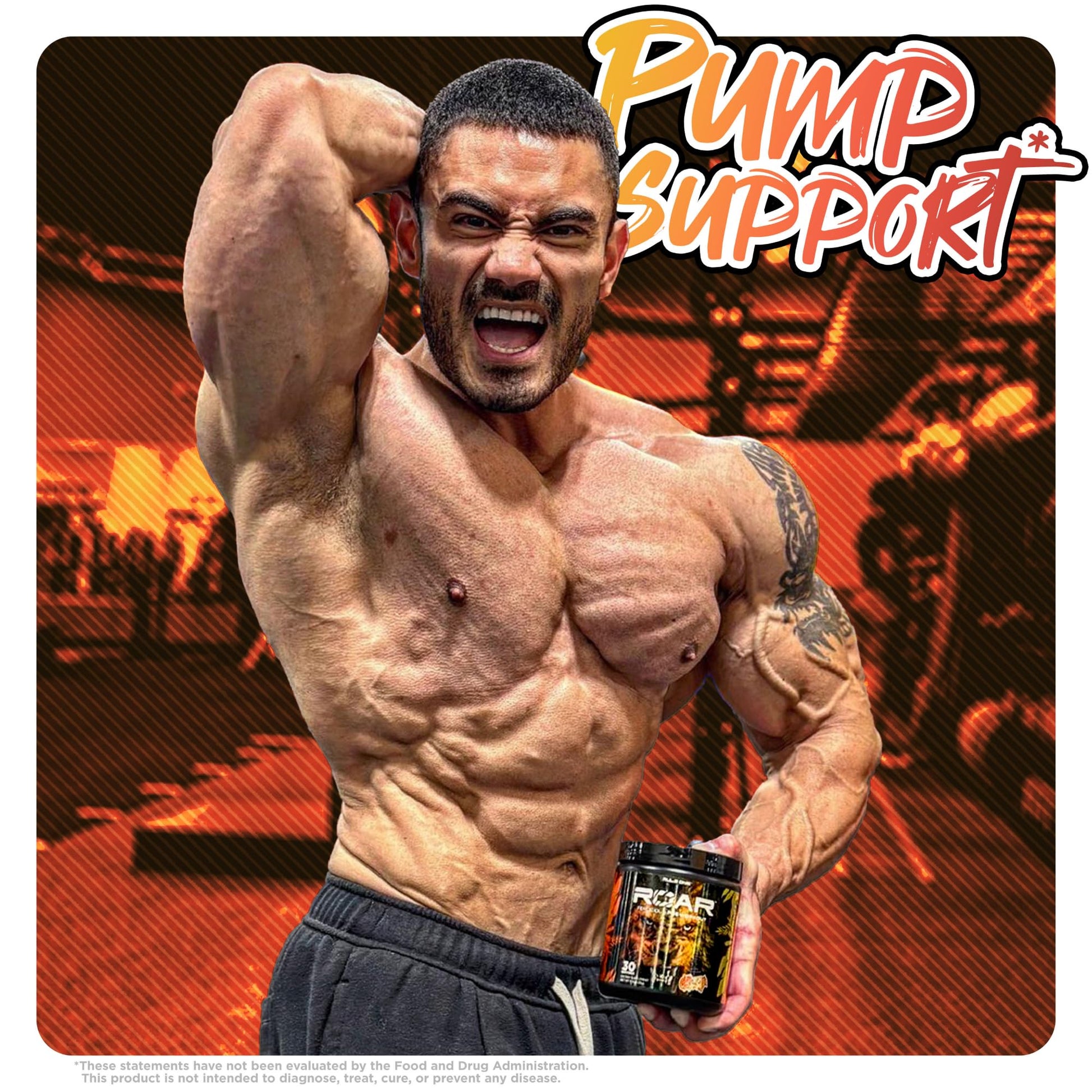 Rule 1 R1 ROAR, Peach Mango - 11.11 oz - Pre-Workout Powder - With Creatine, Beta-Alanine Rule 1 Proteins buy supplements canada