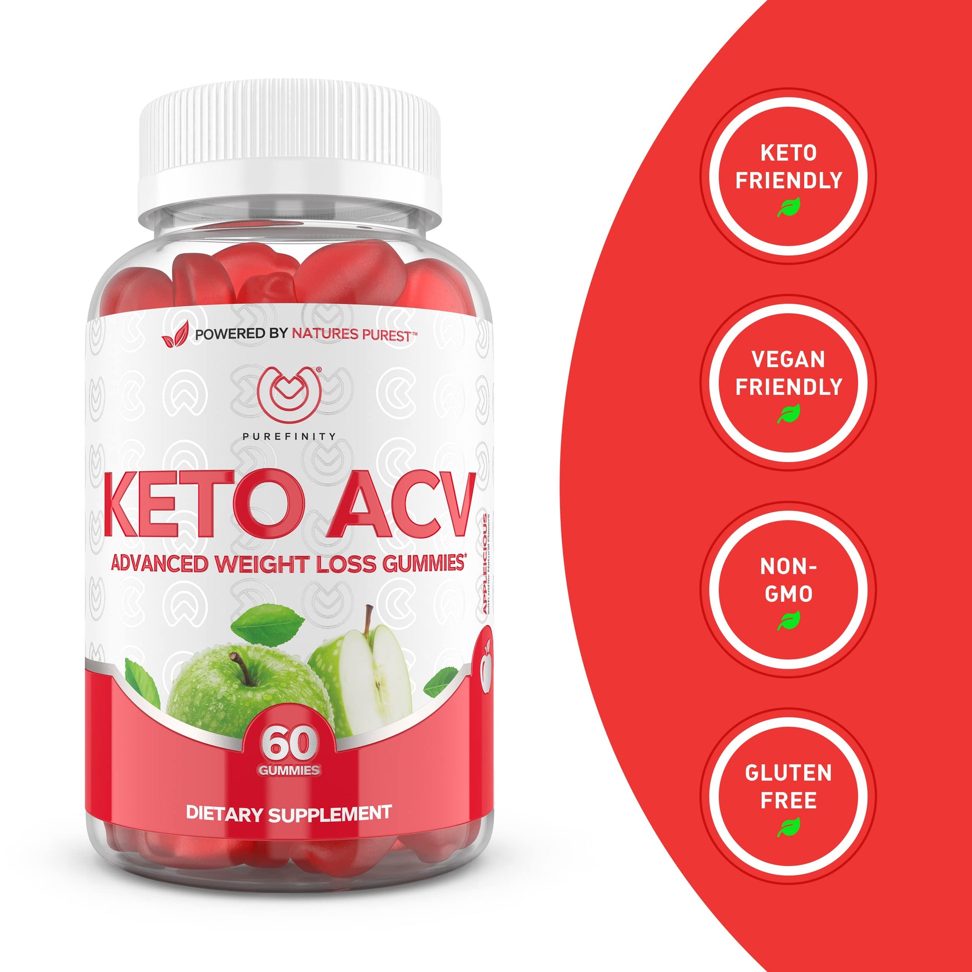 PUREFINITY Keto ACV Gummies to Support Weight Loss and Detox - True Form Keto ACV PUREFINITY buy supplements canada