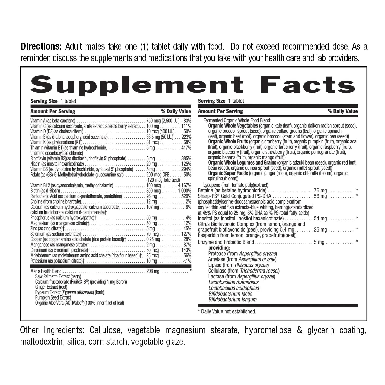 Country Life CORE Daily-1 Multivitamin for Men 50+ - Gluten-Free, Energy Support with Coenzymated B Vitamins Country Life buy supplements canada