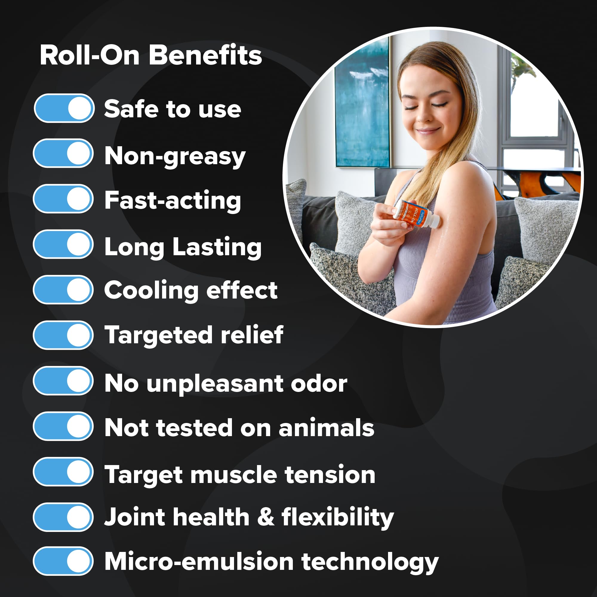 Naturcel Sport Roll-On, 2FL OZ, Topical Reliever for Aches and Pains of Muscles and Joints, Cooling, Fast Acting, Mess Free Massage Roller, Colorless Naturcel buy supplements canada
