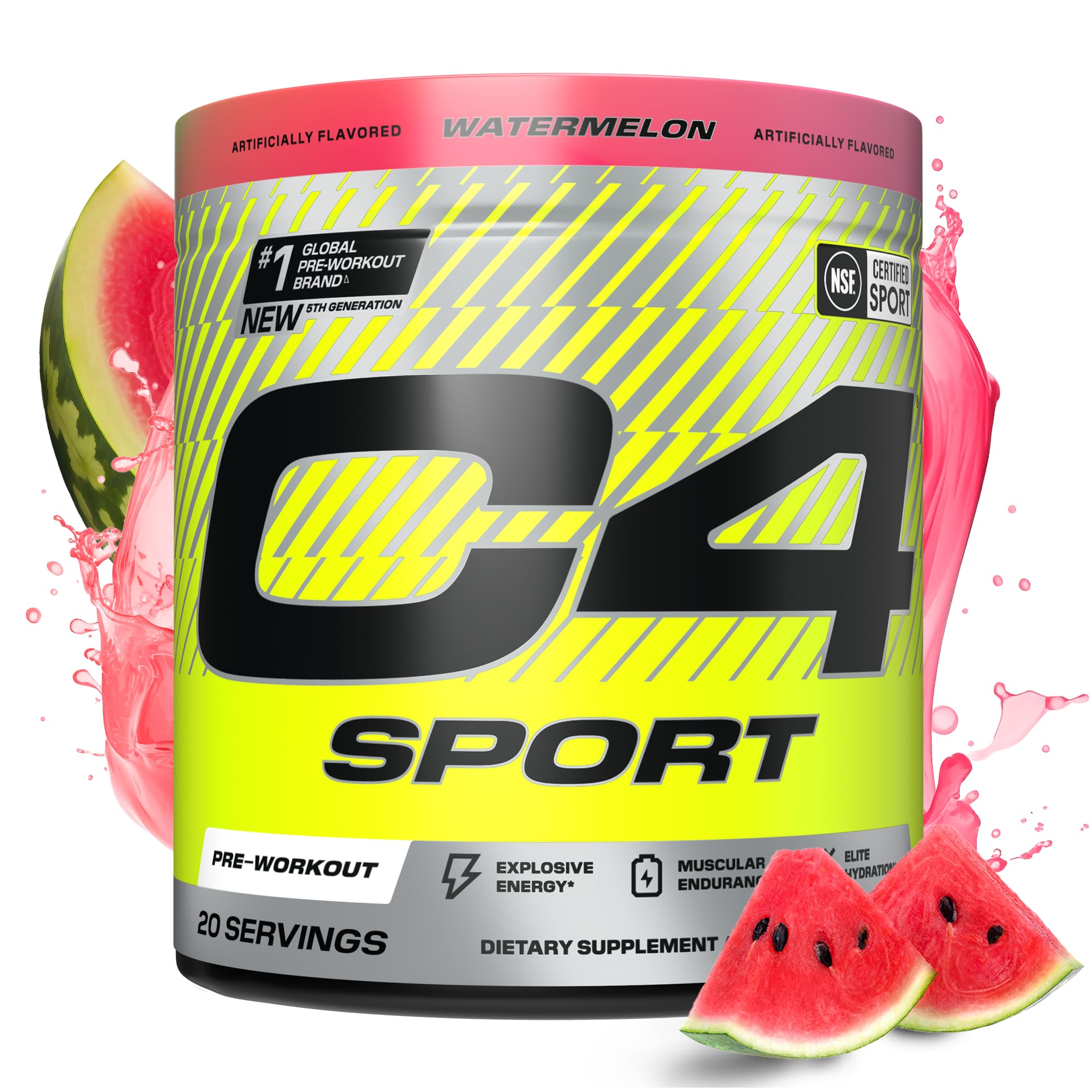 Cellucor C4 Sport Pre Workout Powder - NSF Certified for Sport - Elite Hydration - 200mg Caffeine + Creatine + Beta-Alanine C4 buy supplements canada