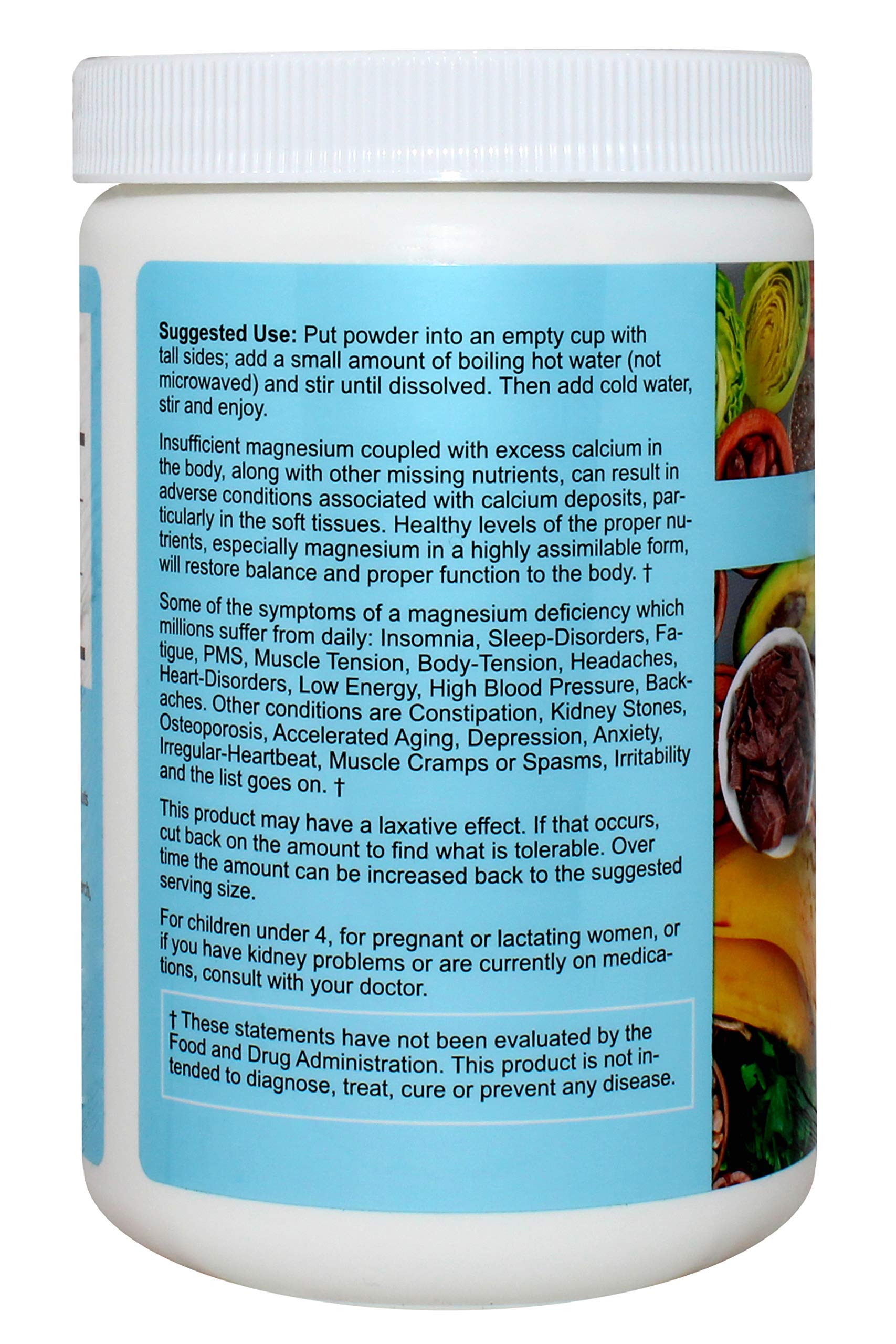 Magnesium Supreme (Original Plain Unflavored) Better Sleep, Relaxation Natural Magnesium Supplement, Non-GMO, Gluten Free, Vegan Formula. 12oz 75 Servings Peter's Choice buy supplements canada