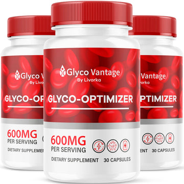 (3 Pack) Glyco Vantage Glyco Optimizer, Glyco Vantage, Glyco Vantage Capsules, Glyco Vantage Joint Optimizer, GlycoVantage Glyco Optimizer Pills, Glyco Vantage Support, 90 Capsules For 3 Months LIVORKA buy supplements canada