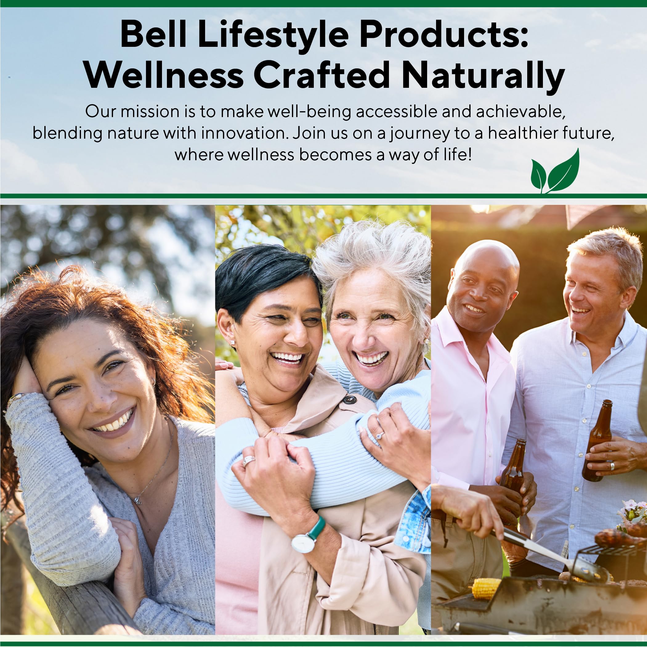 Bell Brain Function Lifestyle, Supports Cognitive Health with Ginkgo, Vitamin B12, Folate - 60 Vegetarian Capsules Bell buy supplements canada