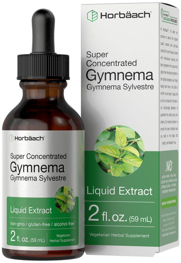 Gymnema Sylvestre Liquid | 2 fl oz | Alcohol Free Supplement | Super Concentrated Horbäach buy supplements canada