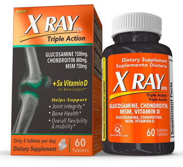 X Ray Dol Triple Action Joint Health Supplement, with 5X Vitamin D, Glucosamine 1500mg X Ray Dol buy supplements canada