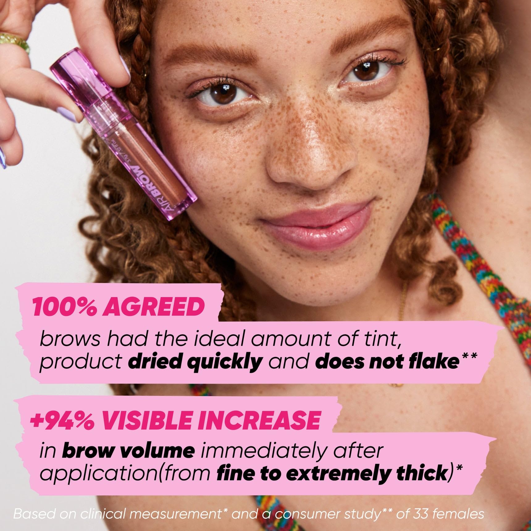 Kosas Air Brow Tinted Eyebrow Gel – Volumizing Brow Gel with Flexible Long-Lasting Hold, Medium Brown Kosas buy supplements canada