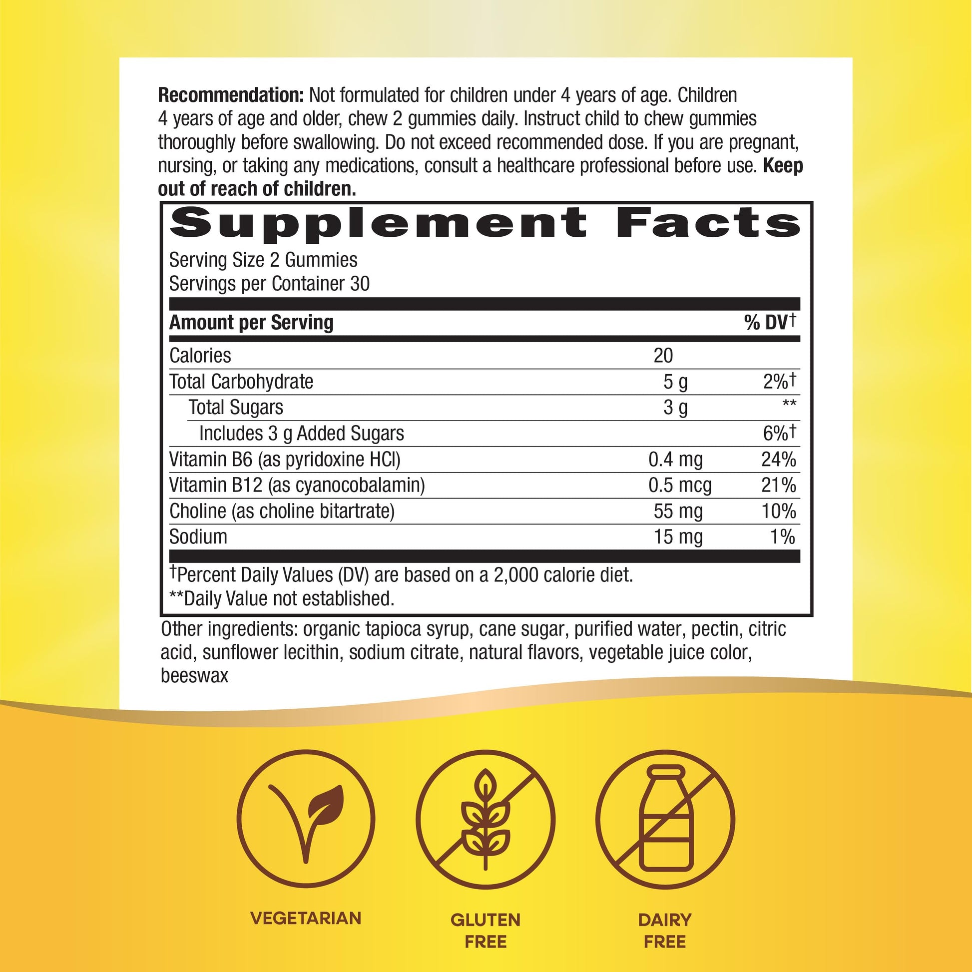 Nature's Way Kids Brain Supplement Gummies, Supports Healthy Brain Function*, Lemonade Flavored, 60 Gummies Nature's Way buy supplements canada