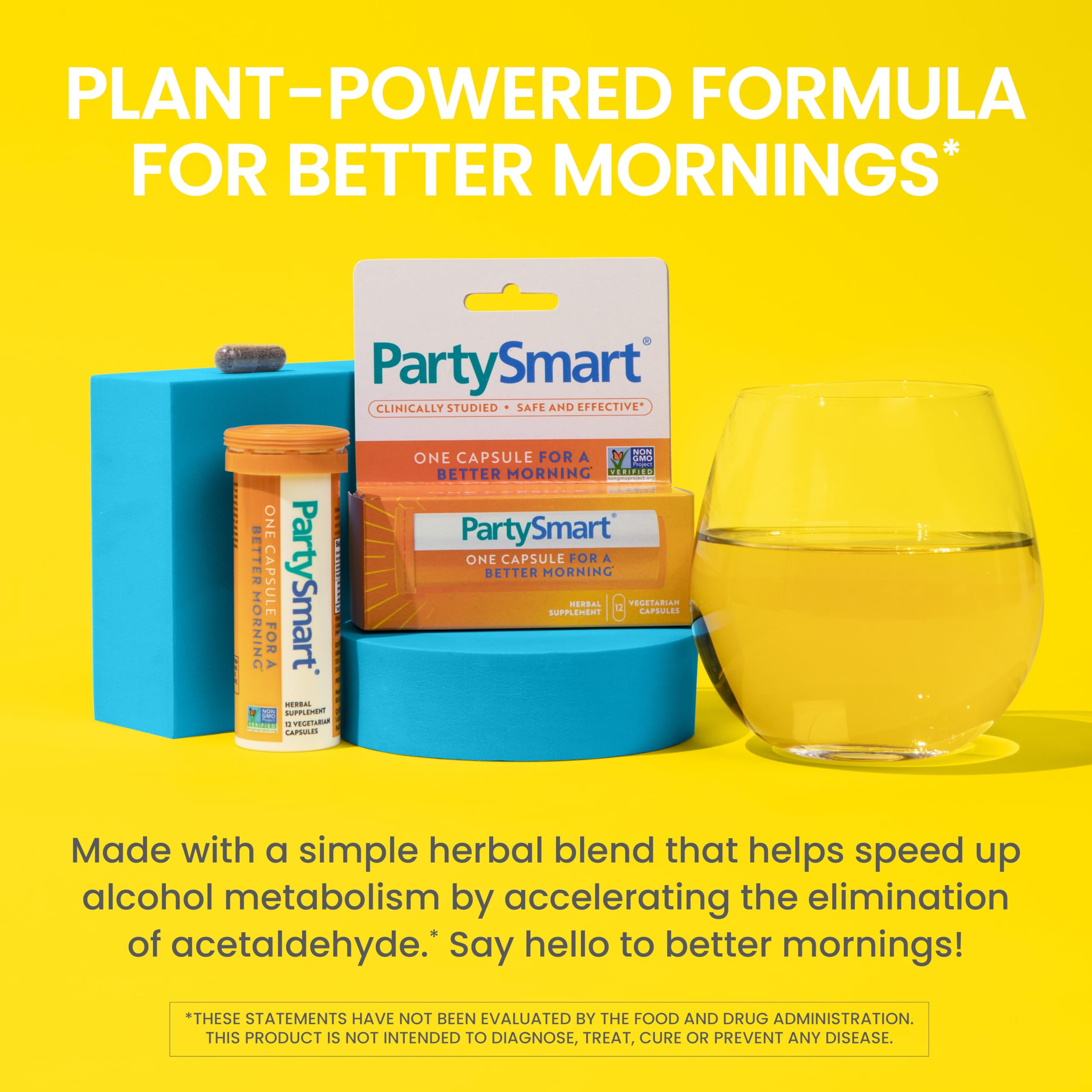Himalaya PartySmart, 12 Capsule Tube - Alcohol Breakdown Liver Support for a Better Morning After Drinking - Plant Based, Vegan, Non-GMO Himalaya buy supplements canada