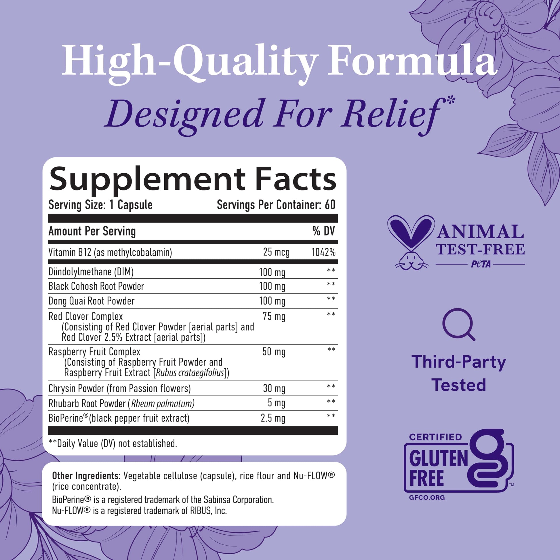Menopause Supplements for Women Hot Flashes & Night Sweats | Hormone Balance, Menopause Relief for Women & Perimenopause Support | With Black Cohosh, DIM & Red Clover | 60 Ct (2 Month Supply) SMNutrition buy supplements canada