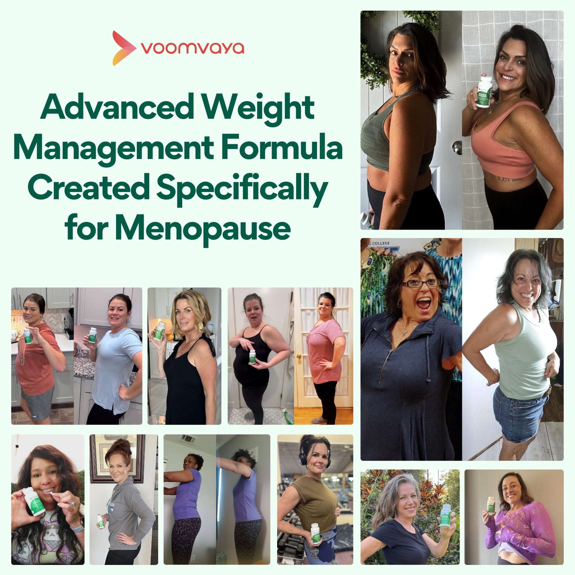 VoomVaya MenoSlim Advanced Menopause Weight Loss for Women – Menopause & Perimenopause Supplement for Women – Supports Healthy Metabolism & Overall Wellness – 60 Capsules VoomVaya buy supplements canada